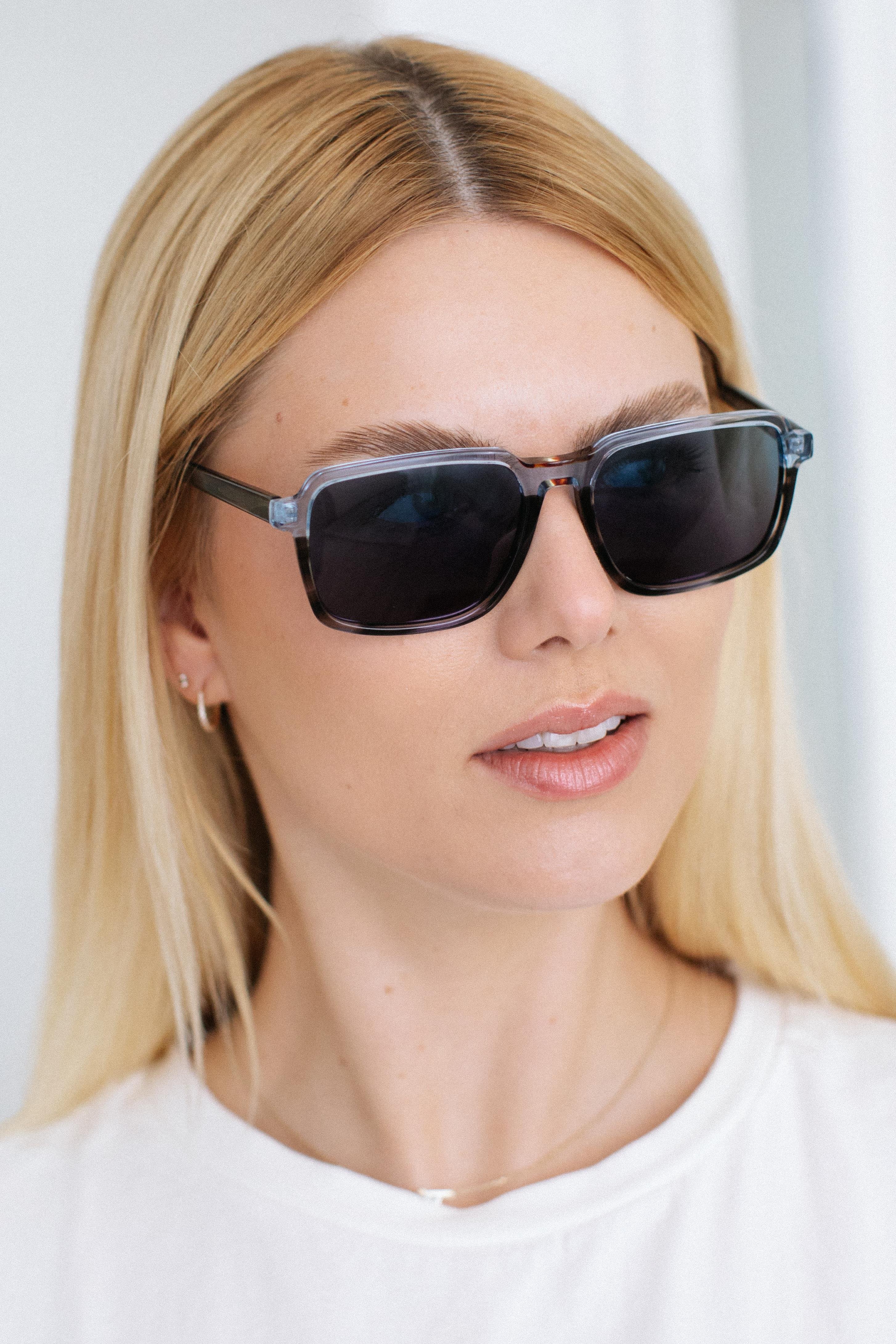 Sander Blue Grey Blue Güneş Gözlüğü