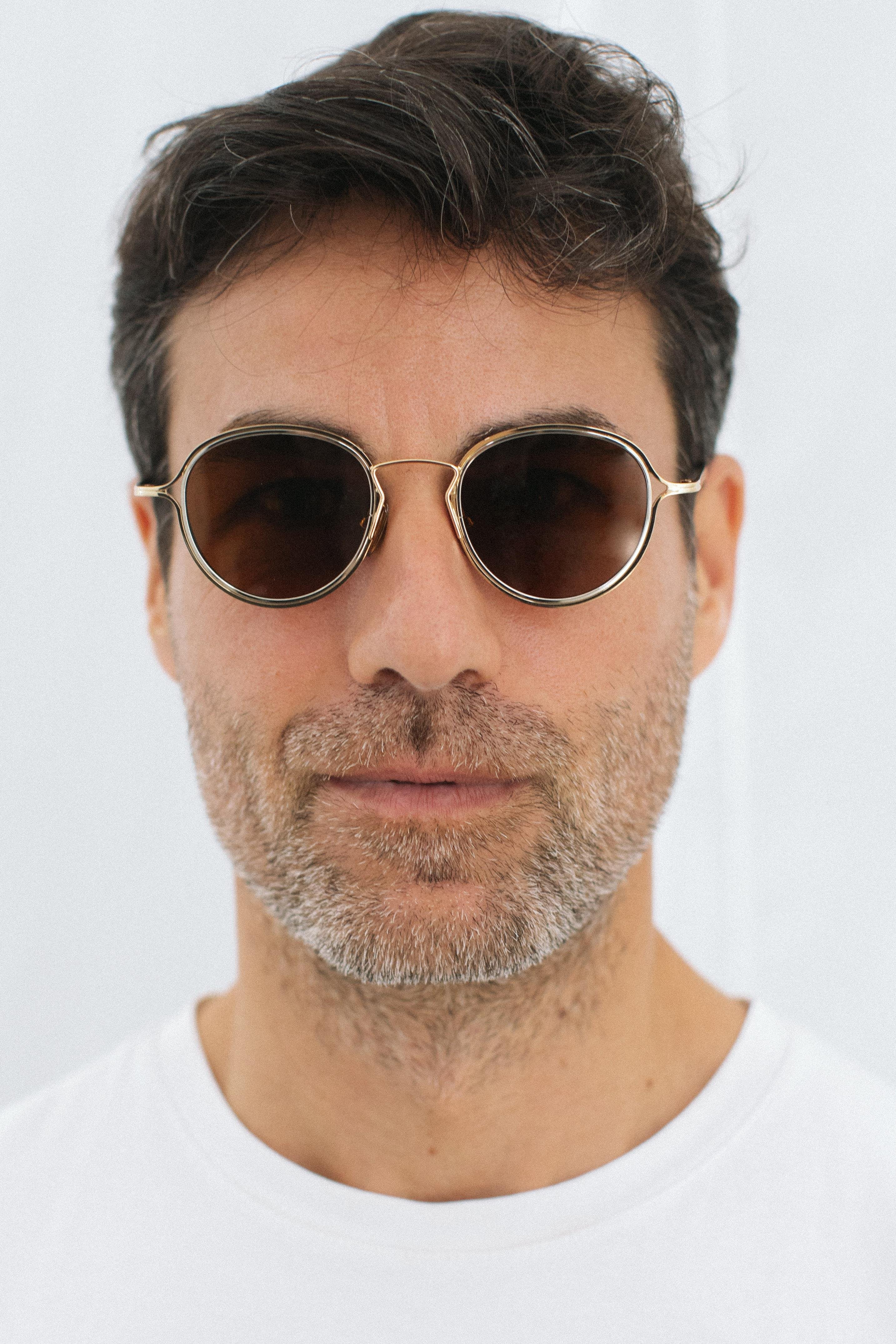 Saul Gold Brown Erkek Güneş Gözlüğü