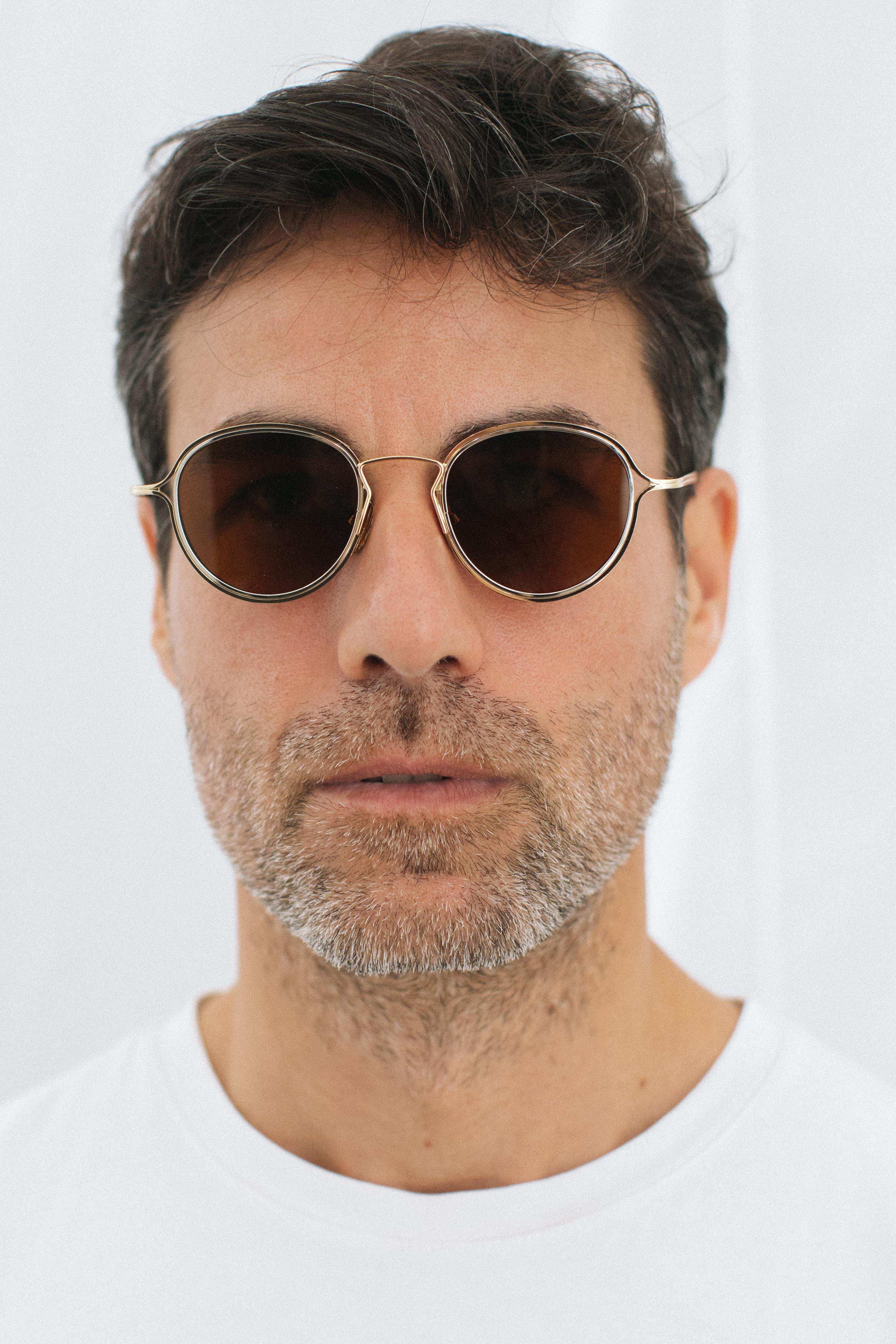 Saul Gold Brown Erkek Güneş Gözlüğü