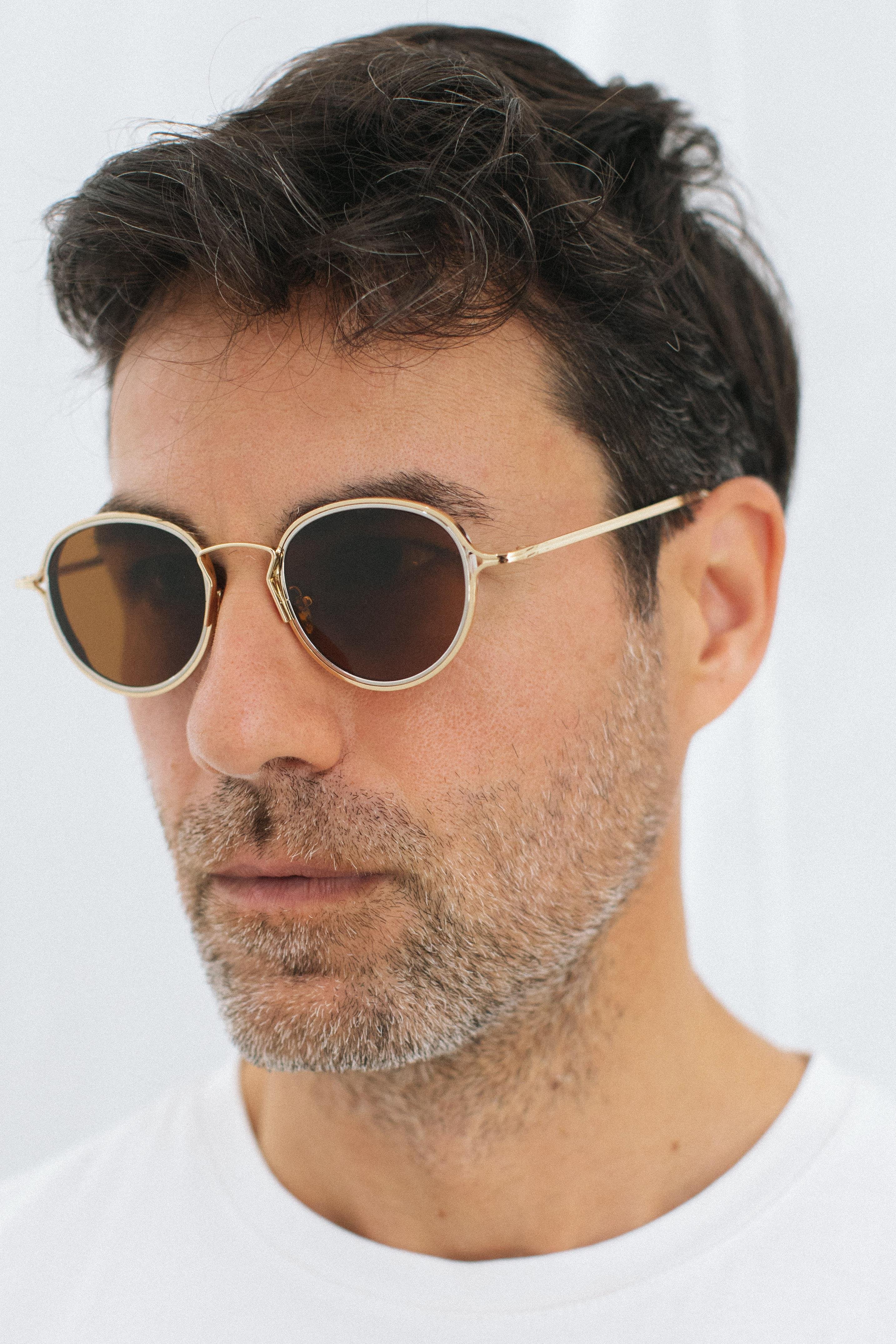 Saul Gold Brown Erkek Güneş Gözlüğü