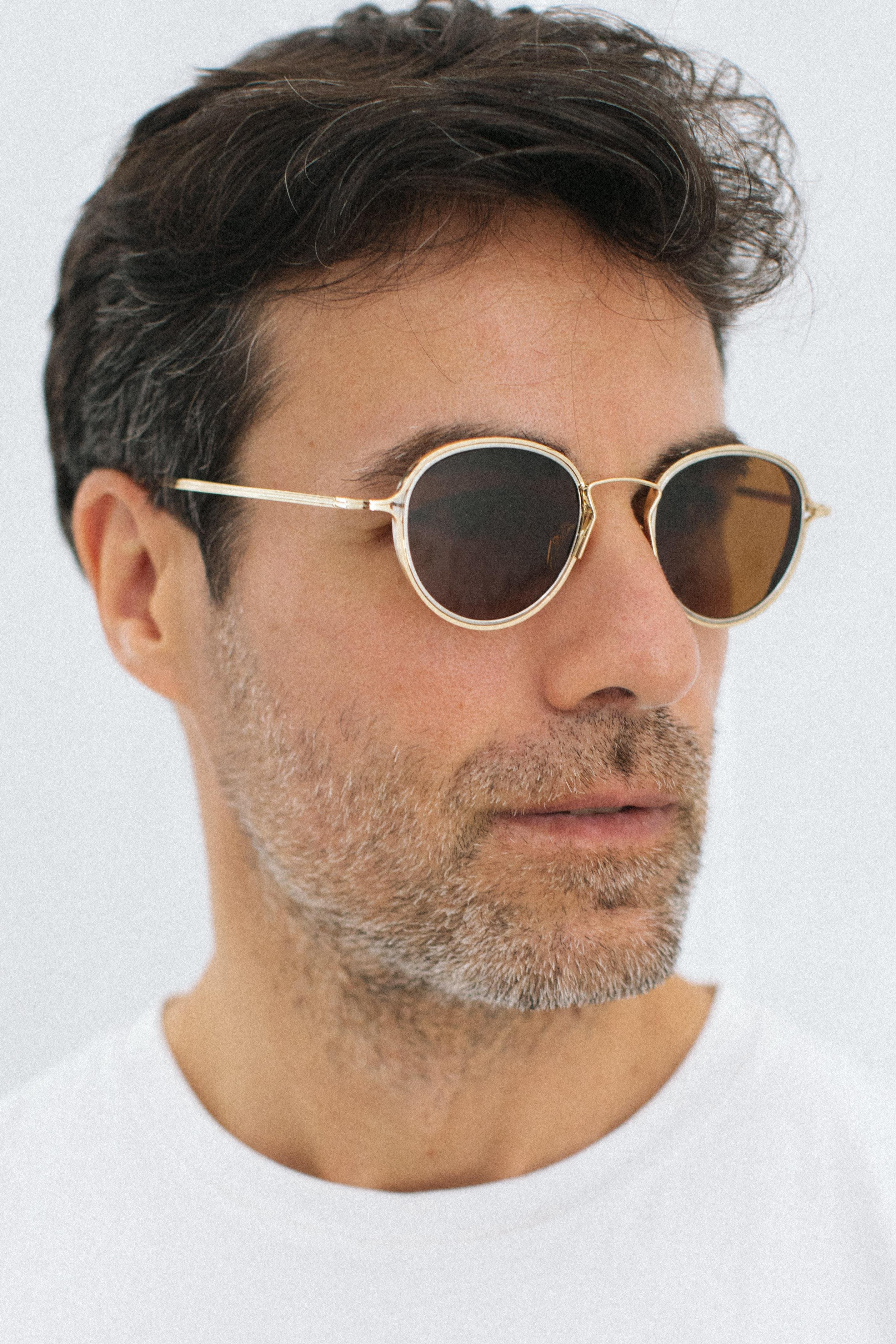 Saul Gold Brown Erkek Güneş Gözlüğü