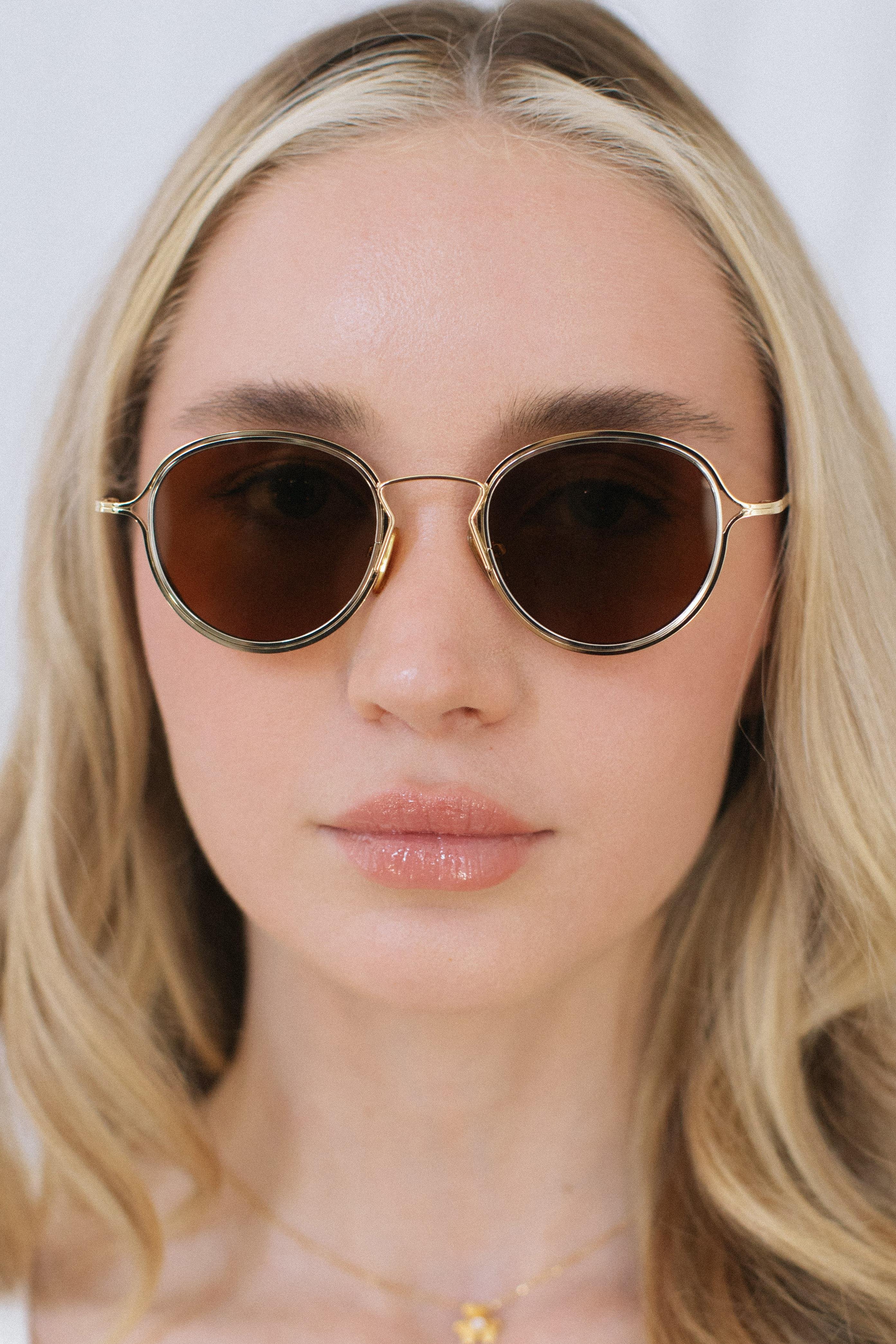 Saul Gold Brown Güneş Gözlüğü