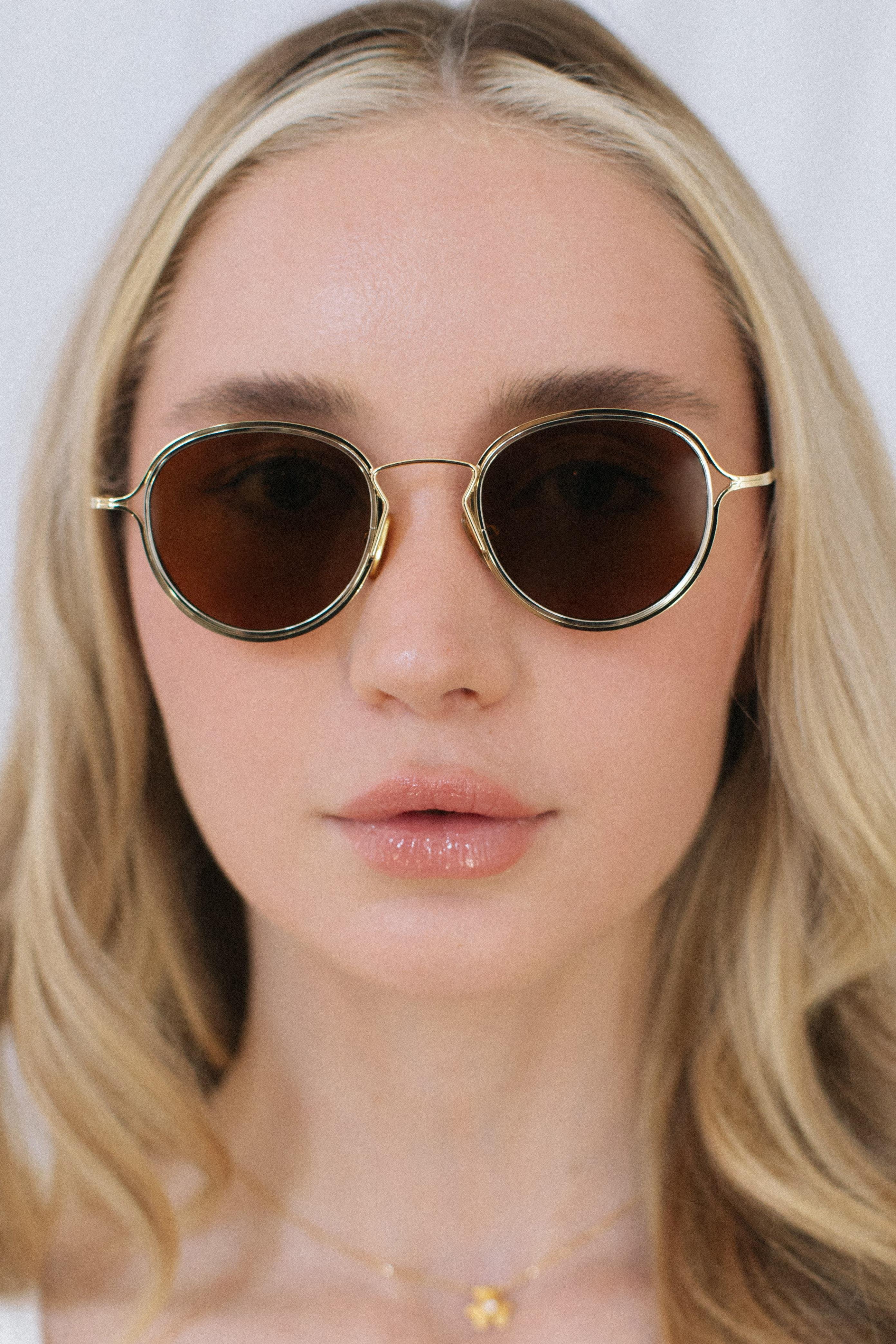 Saul Gold Brown Güneş Gözlüğü