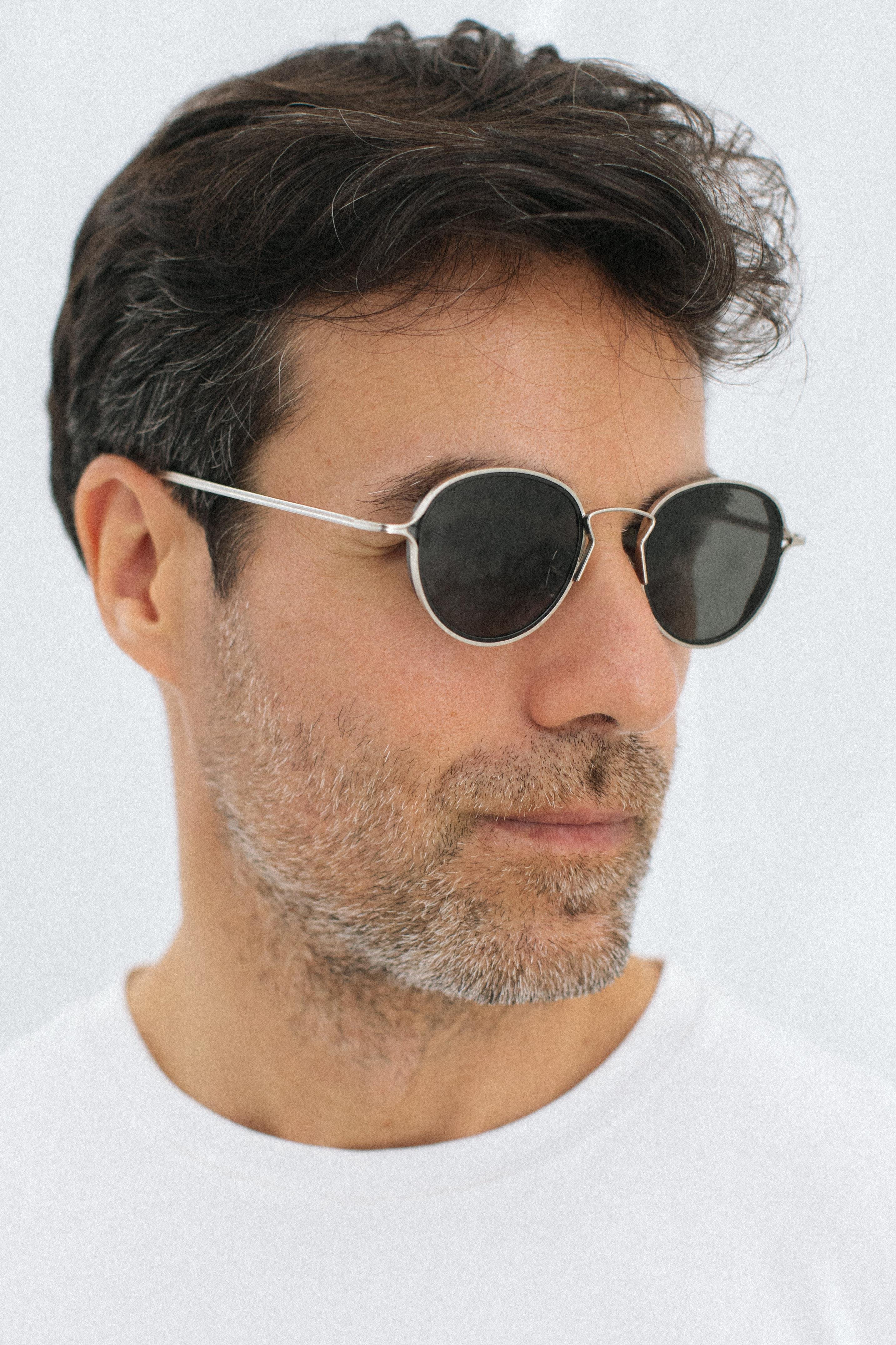 Saul Silver Black Erkek Güneş Gözlüğü