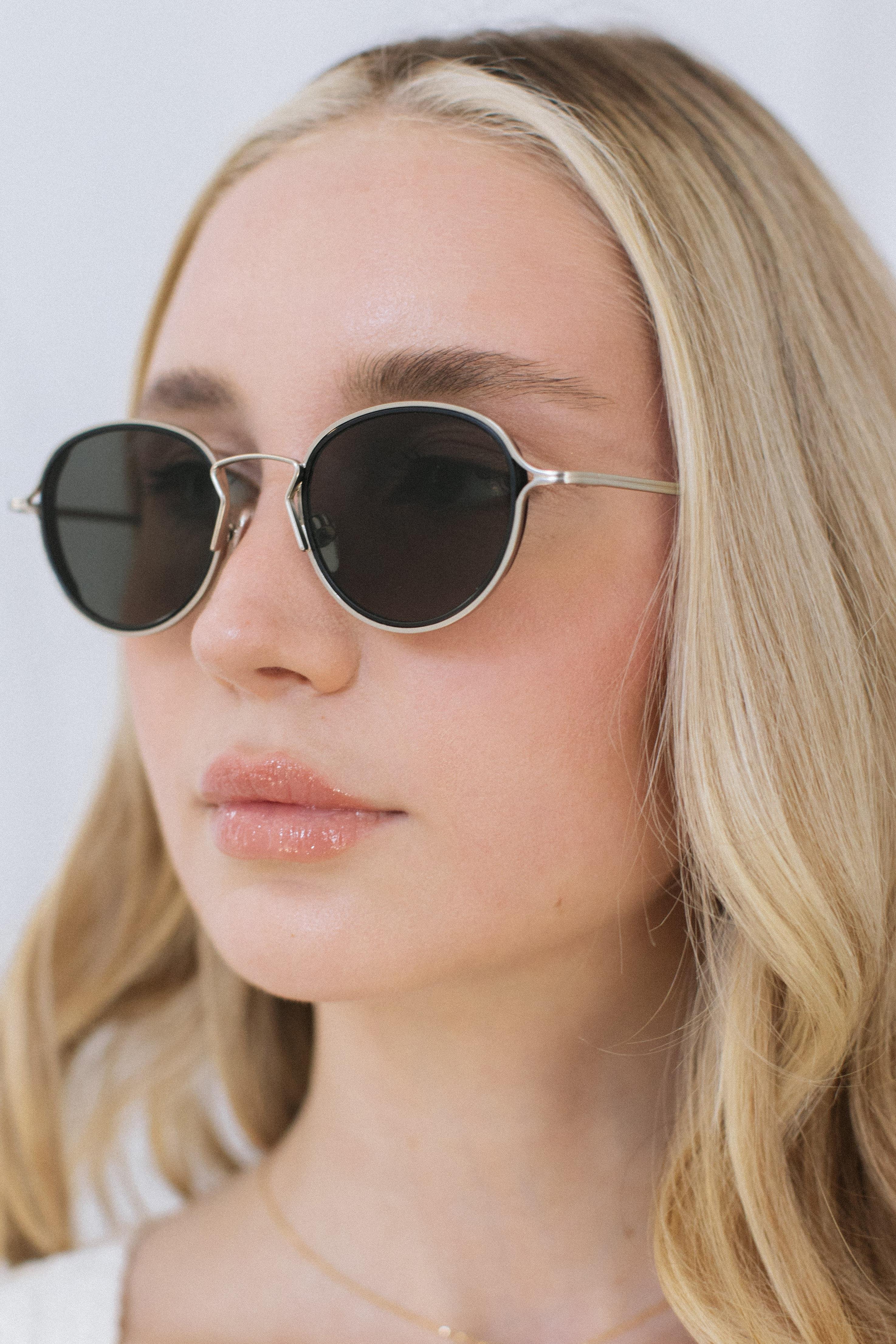 Saul Silver Black Güneş Gözlüğü