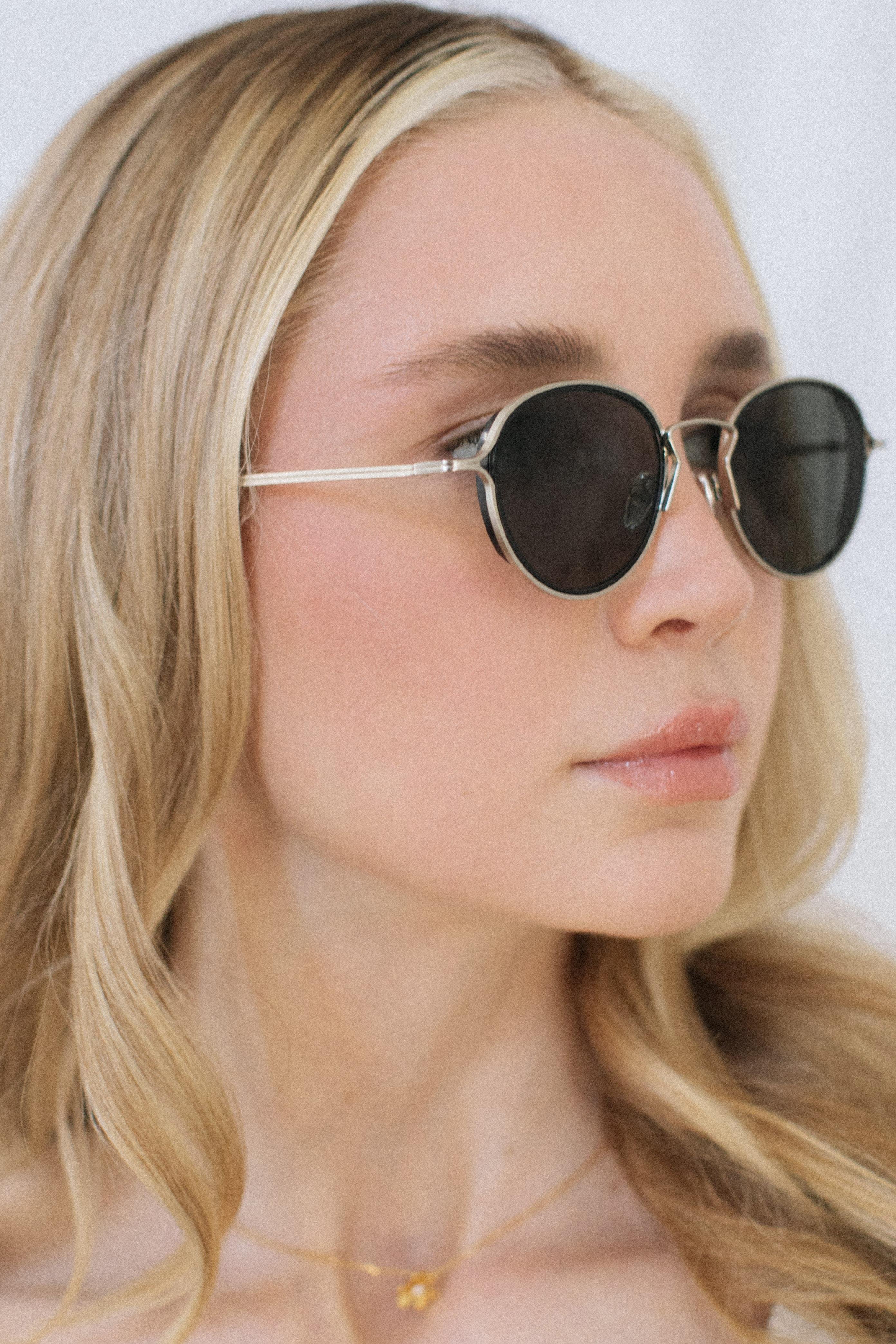 Saul Silver Black Güneş Gözlüğü