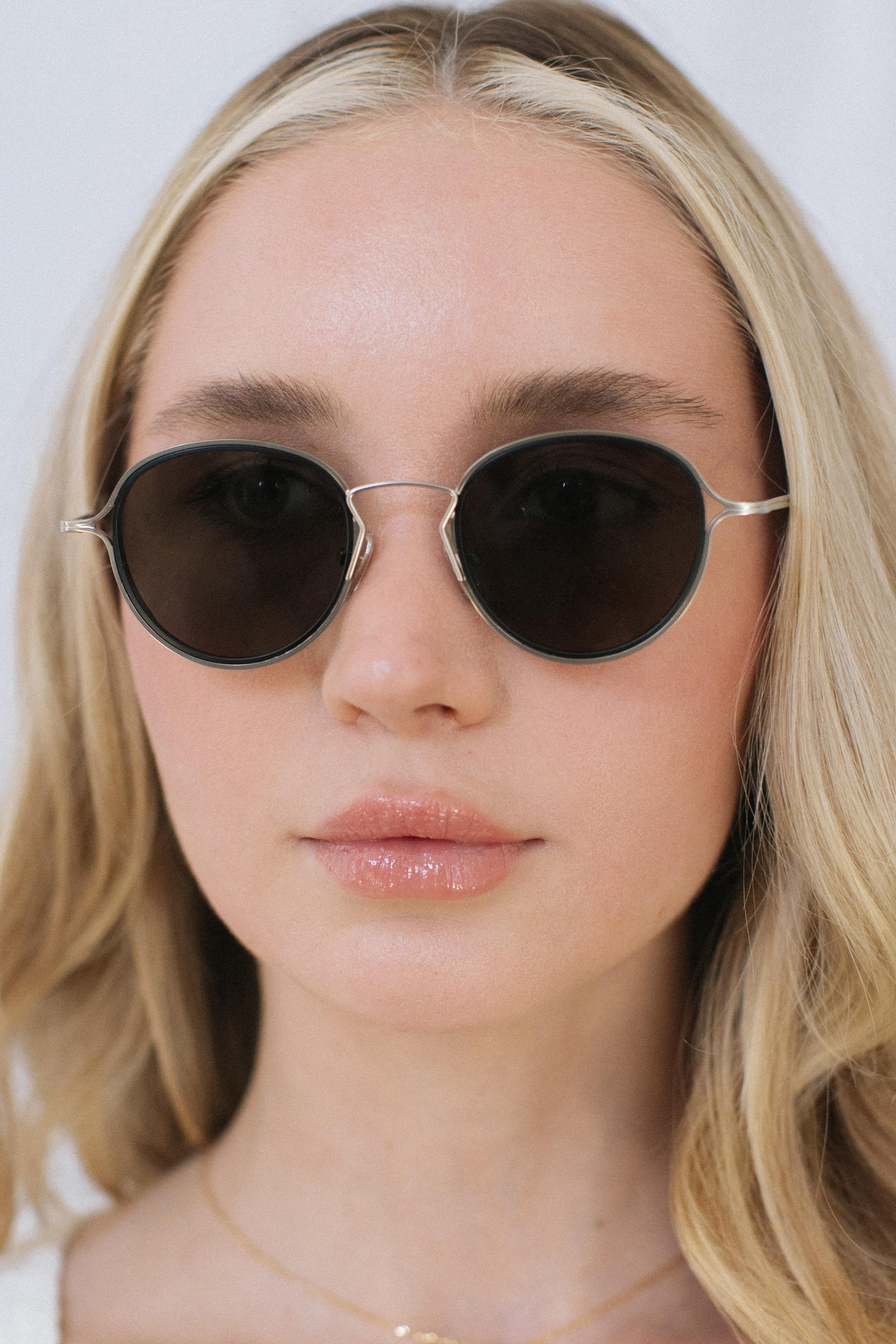 Saul Silver Black Güneş Gözlüğü