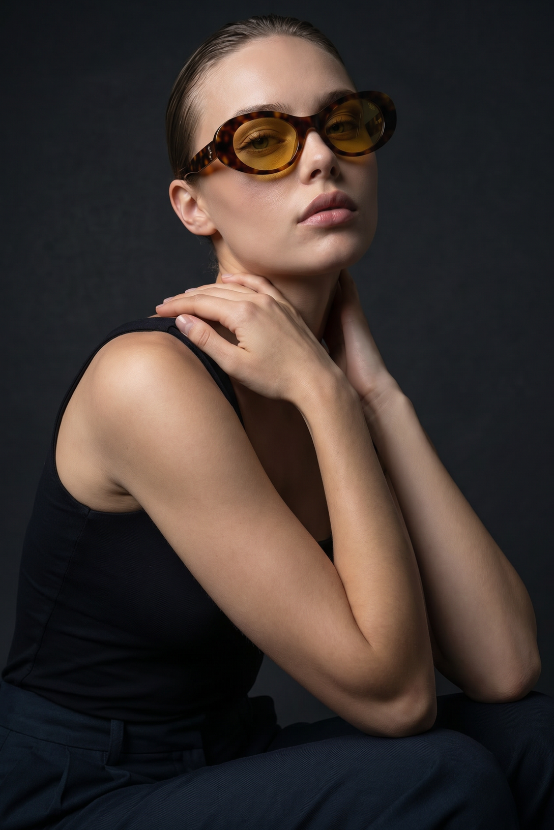 Seno Leopard Yellow Güneş Gözlüğü
