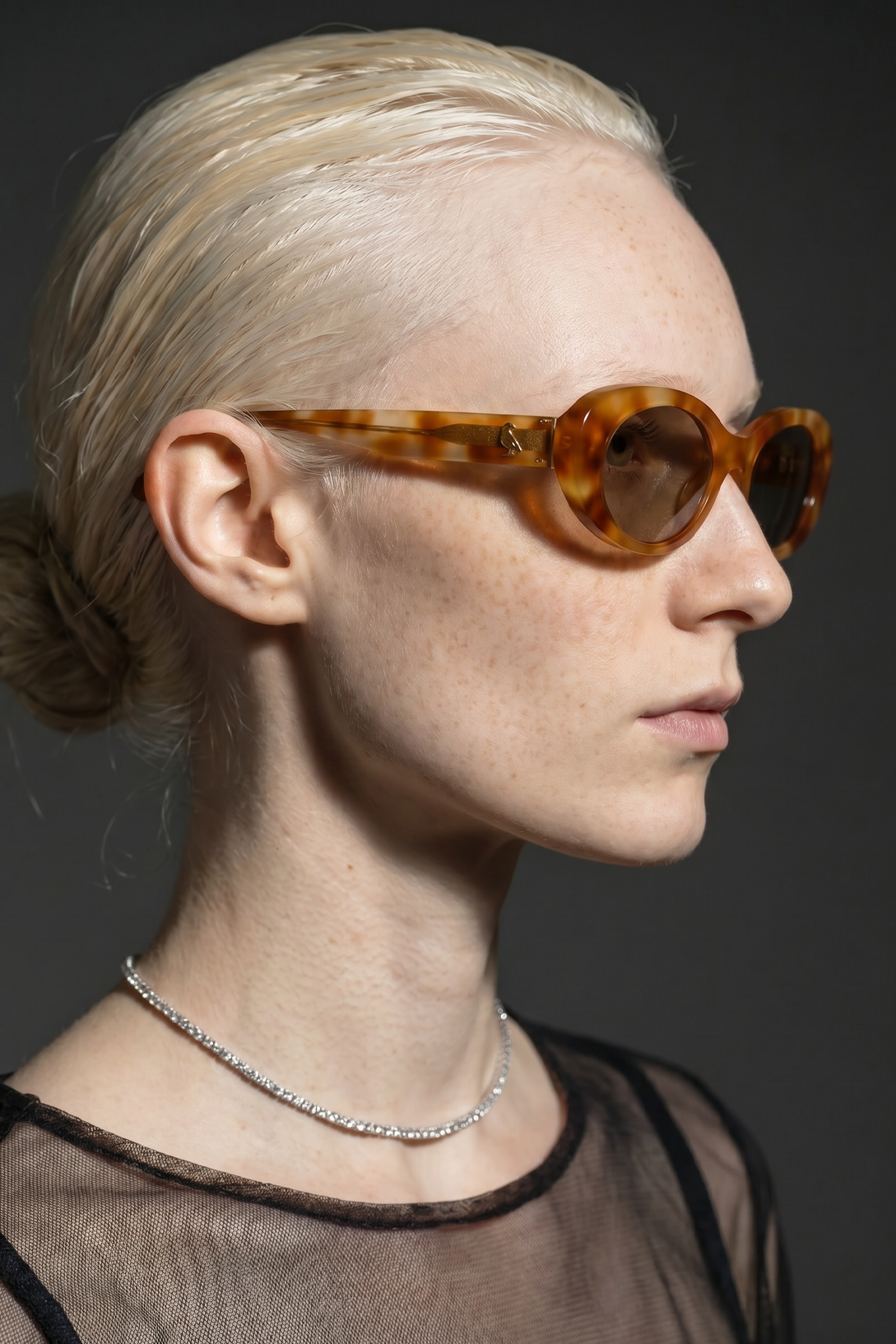 Seno Orange Leopard Nude Güneş Gözlüğü