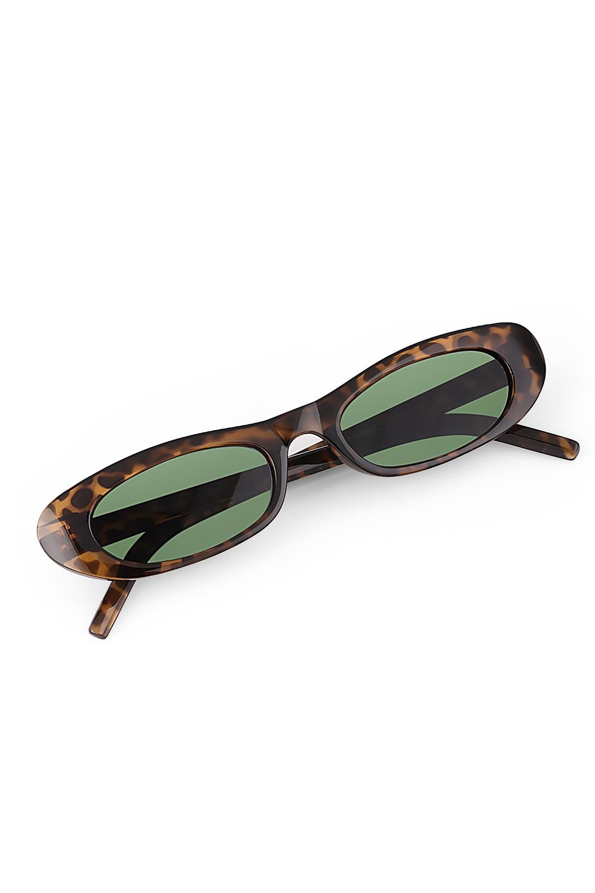 Servi Leopard Green Güneş Gözlüğü