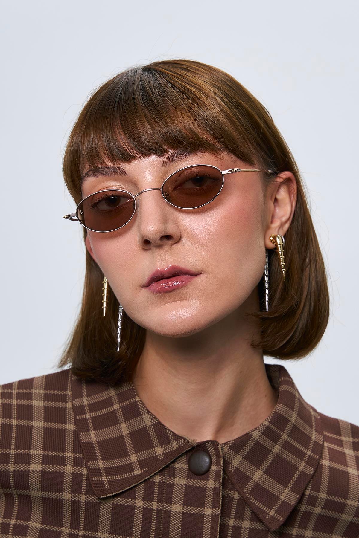 Seth Silver Brown Güneş Gözlüğü