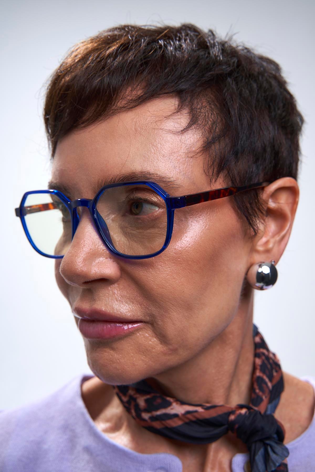 Sezar Blue Leopard Mavi Işık Koruyucu Gözlük