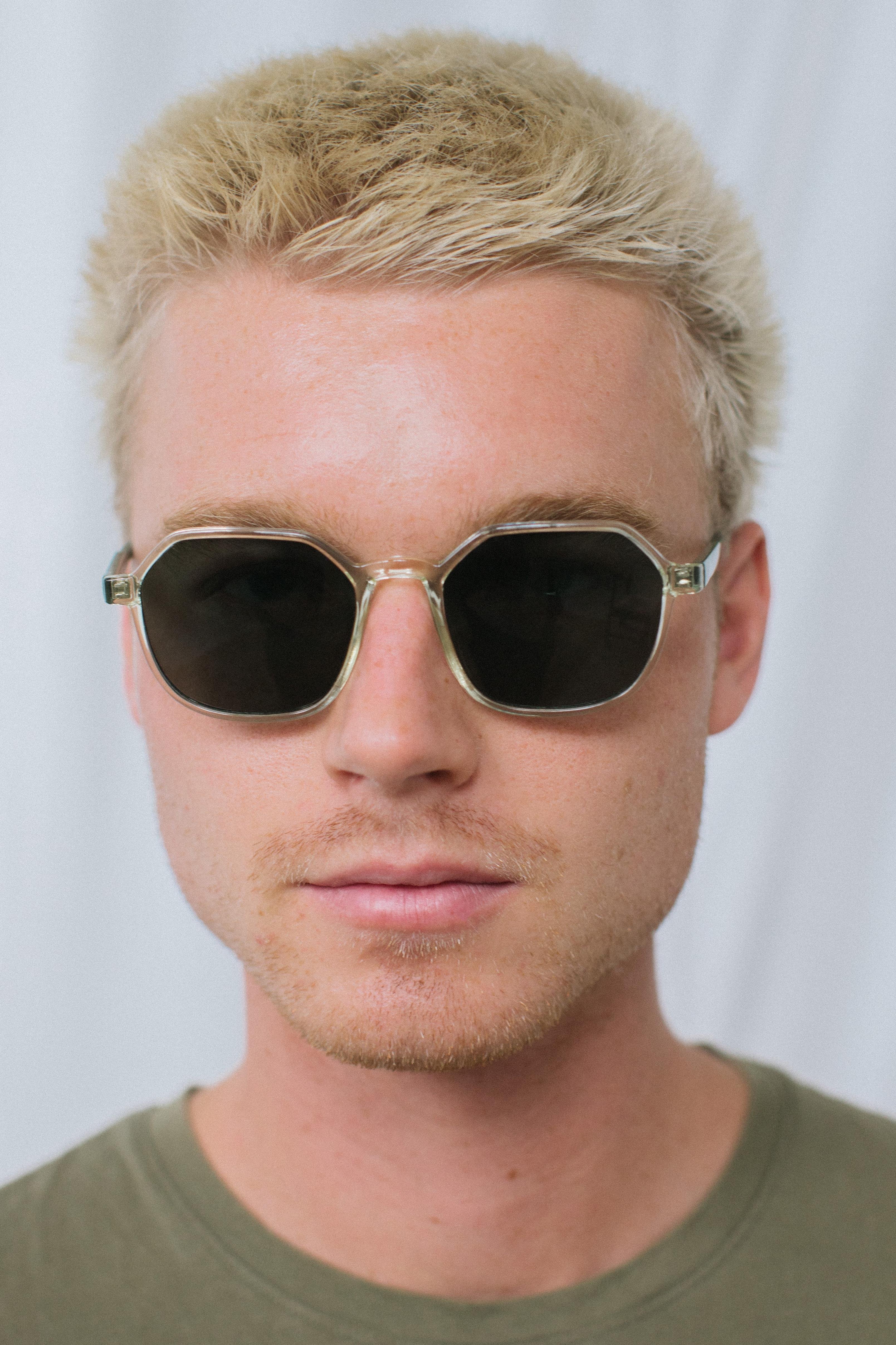 Sezar Bright Green Erkek Güneş Gözlüğü