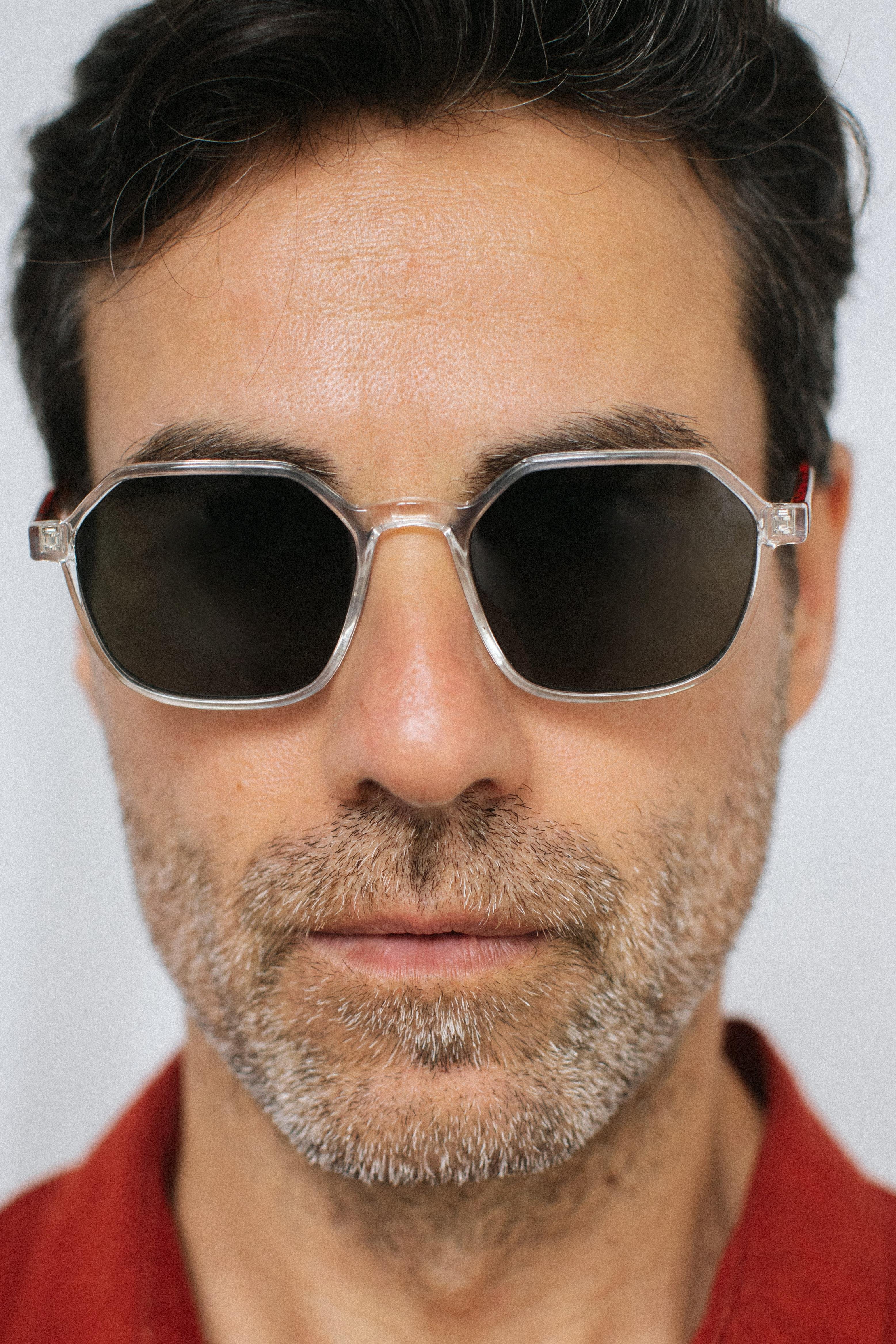 Sezar Clear Green Erkek Güneş Gözlüğü - Bilge Karga