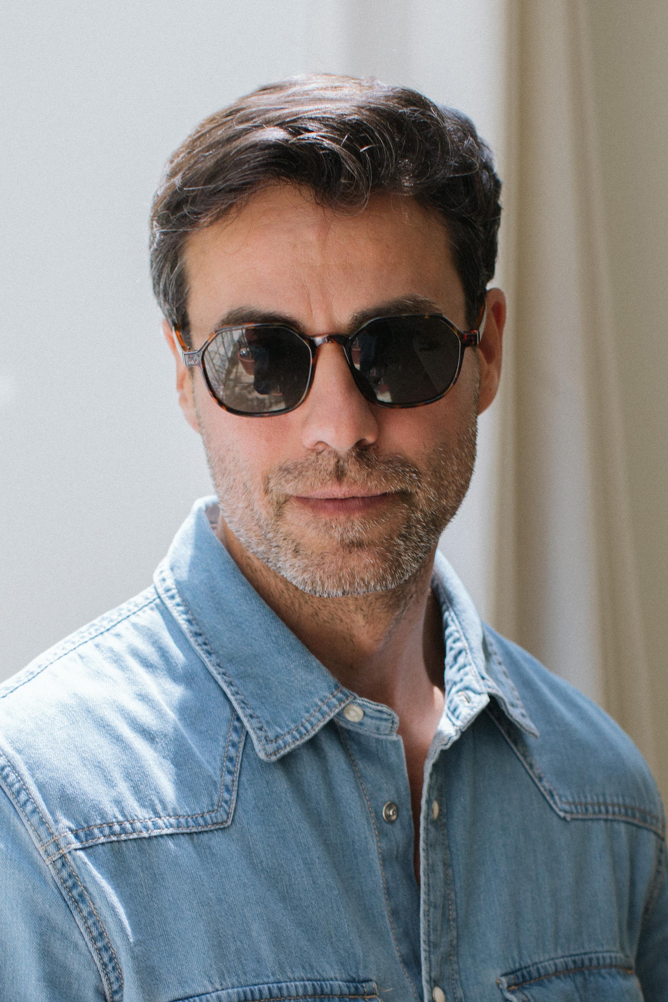 Sezar Magic Leopard Green Erkek Güneş Gözlüğü