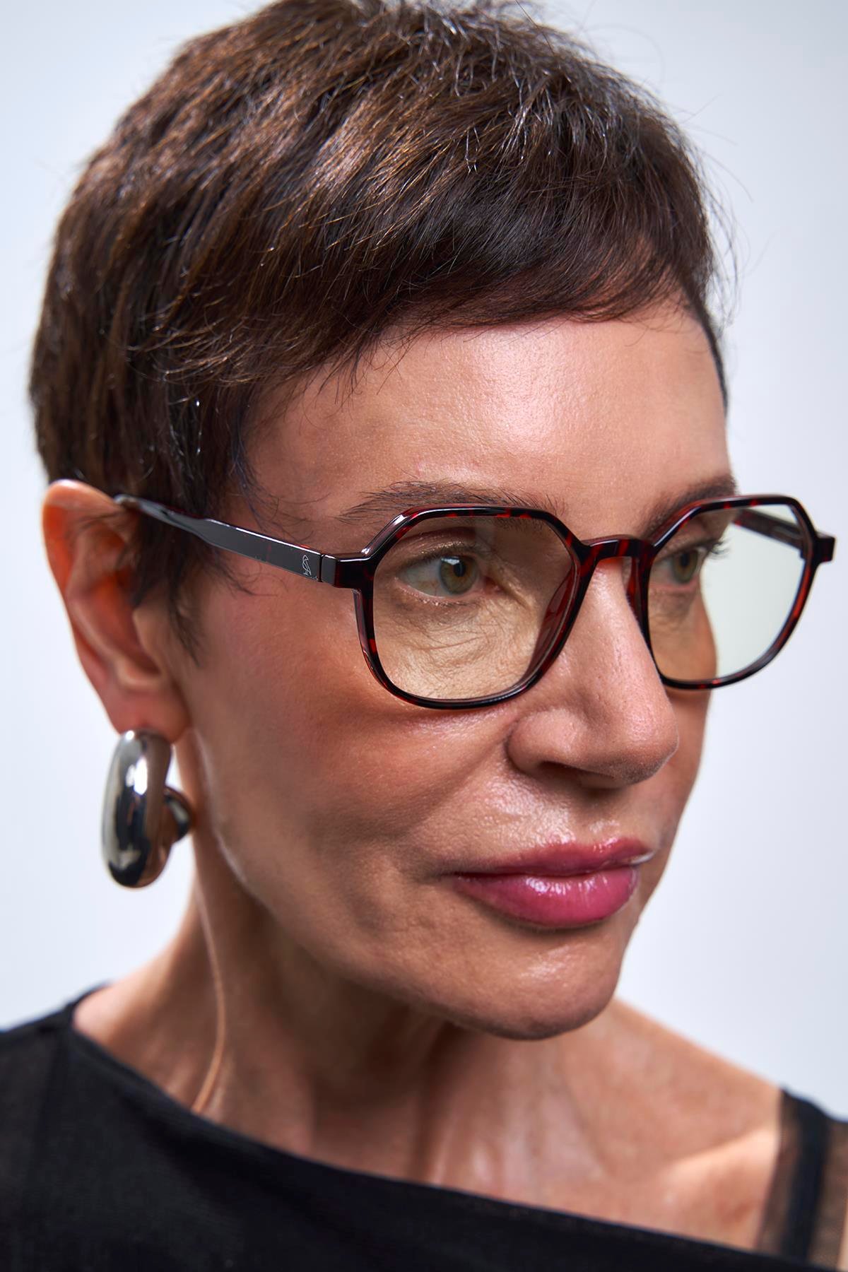 Sezar New Leopard Mavi Işık Koruyucu Gözlük