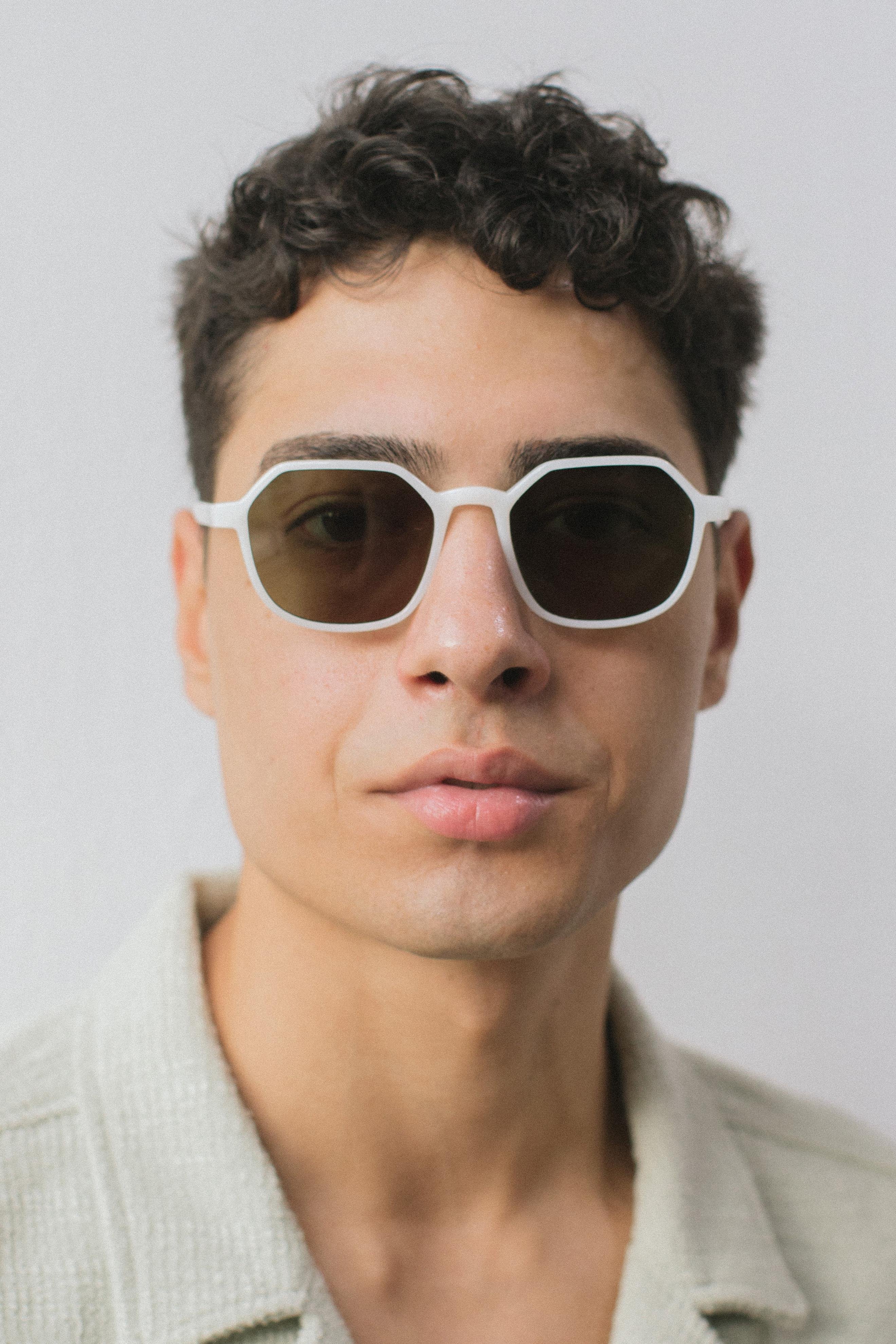 Sezar White Green Erkek Güneş Gözlüğü