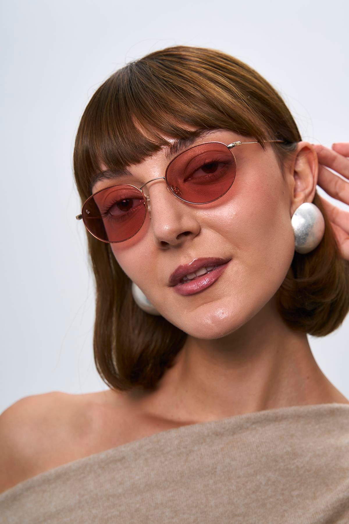 Sharon Gold Pink Güneş Gözlüğü