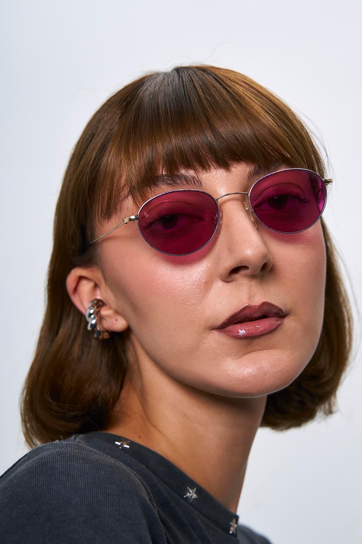 Sharon Gold Purple Güneş Gözlüğü