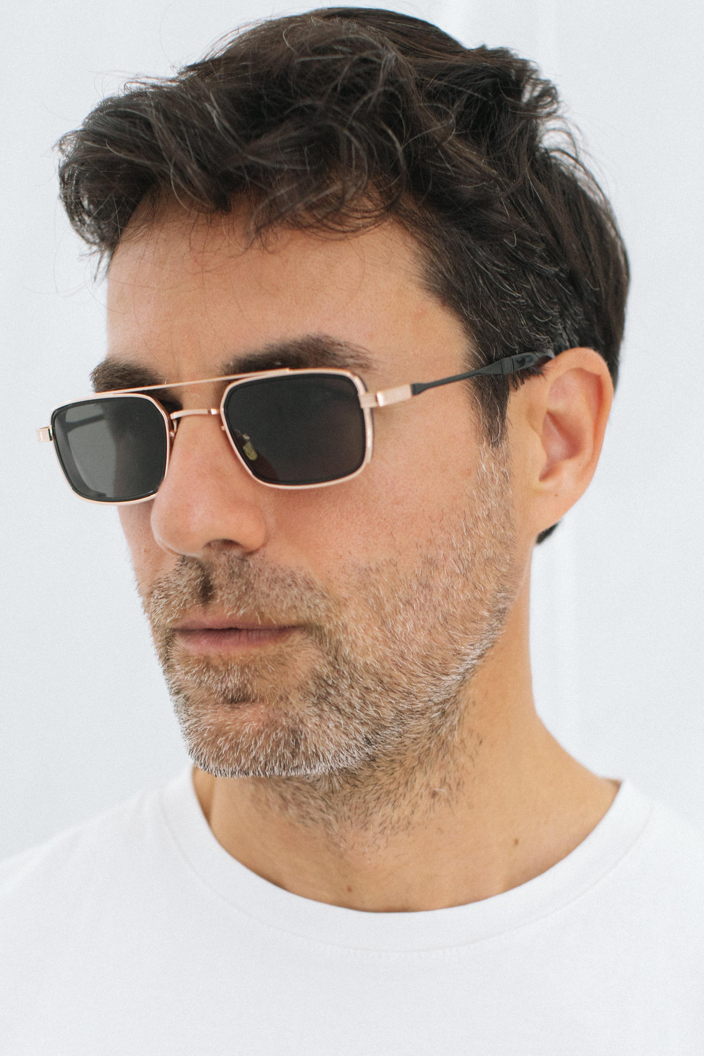 Sion Gold Black Erkek Güneş Gözlüğü