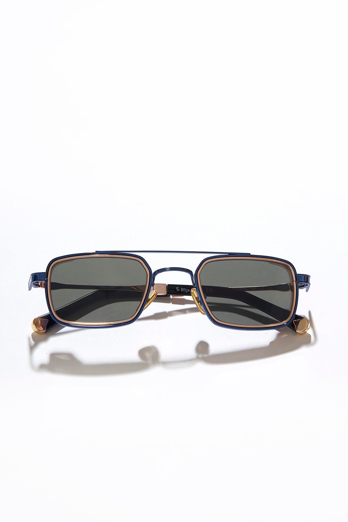 Sion Navy Gold Black Güneş Gözlüğü