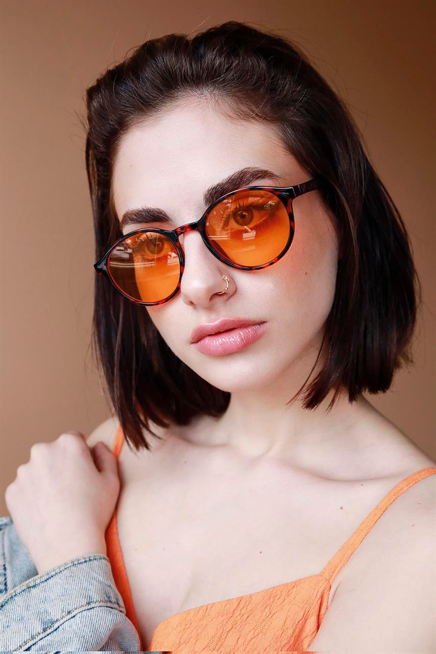 Smith Leopard Orange Güneş Gözlüğü