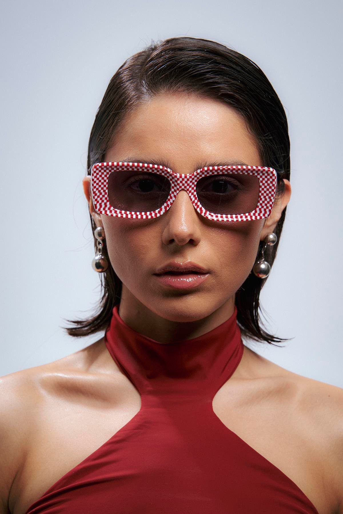 Solvia Red Multicolor Black Güneş Gözlüğü