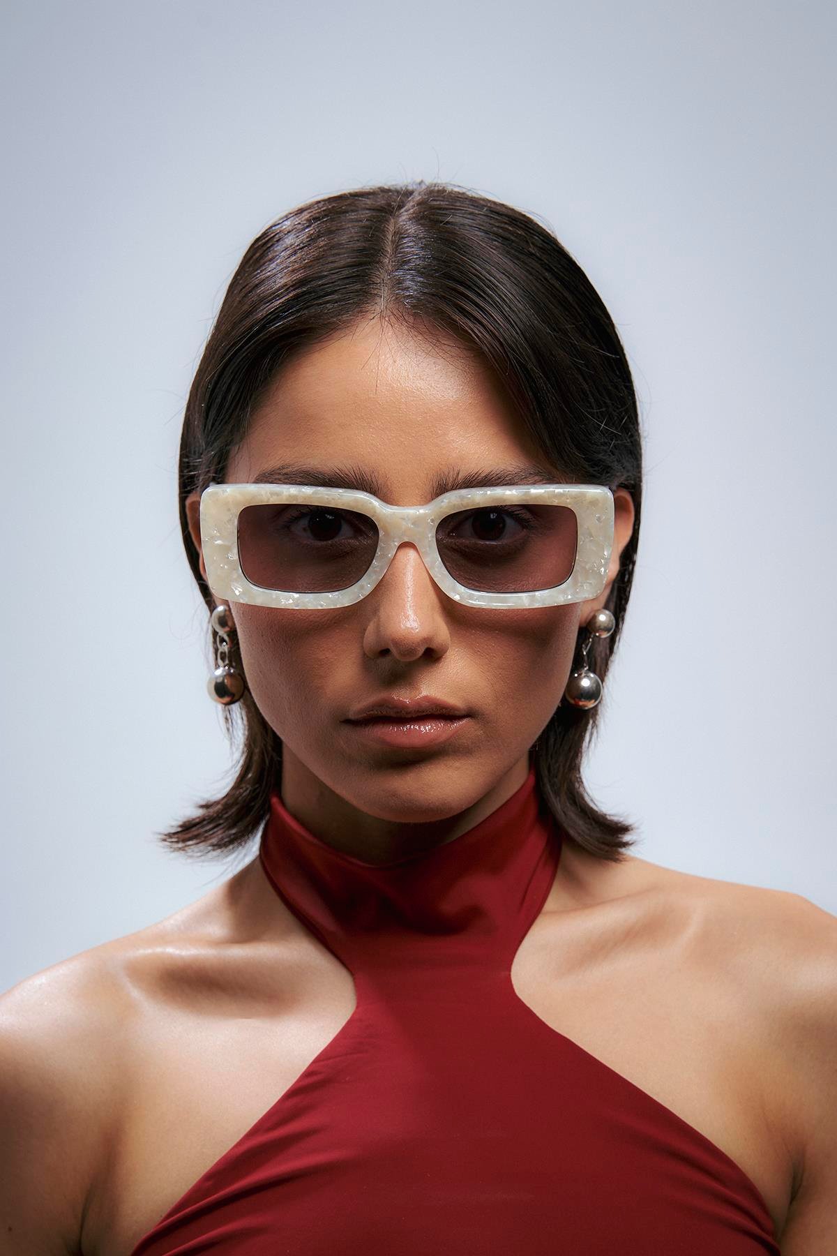 Solvia White Black Güneş Gözlüğü