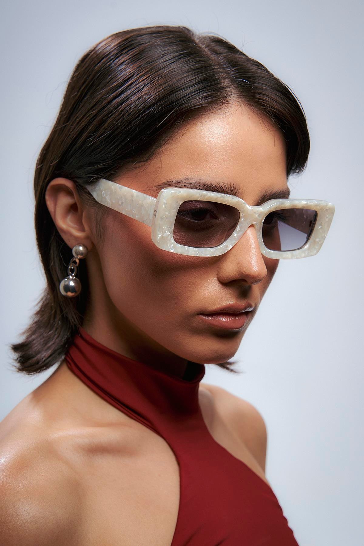 Solvia White Black Güneş Gözlüğü