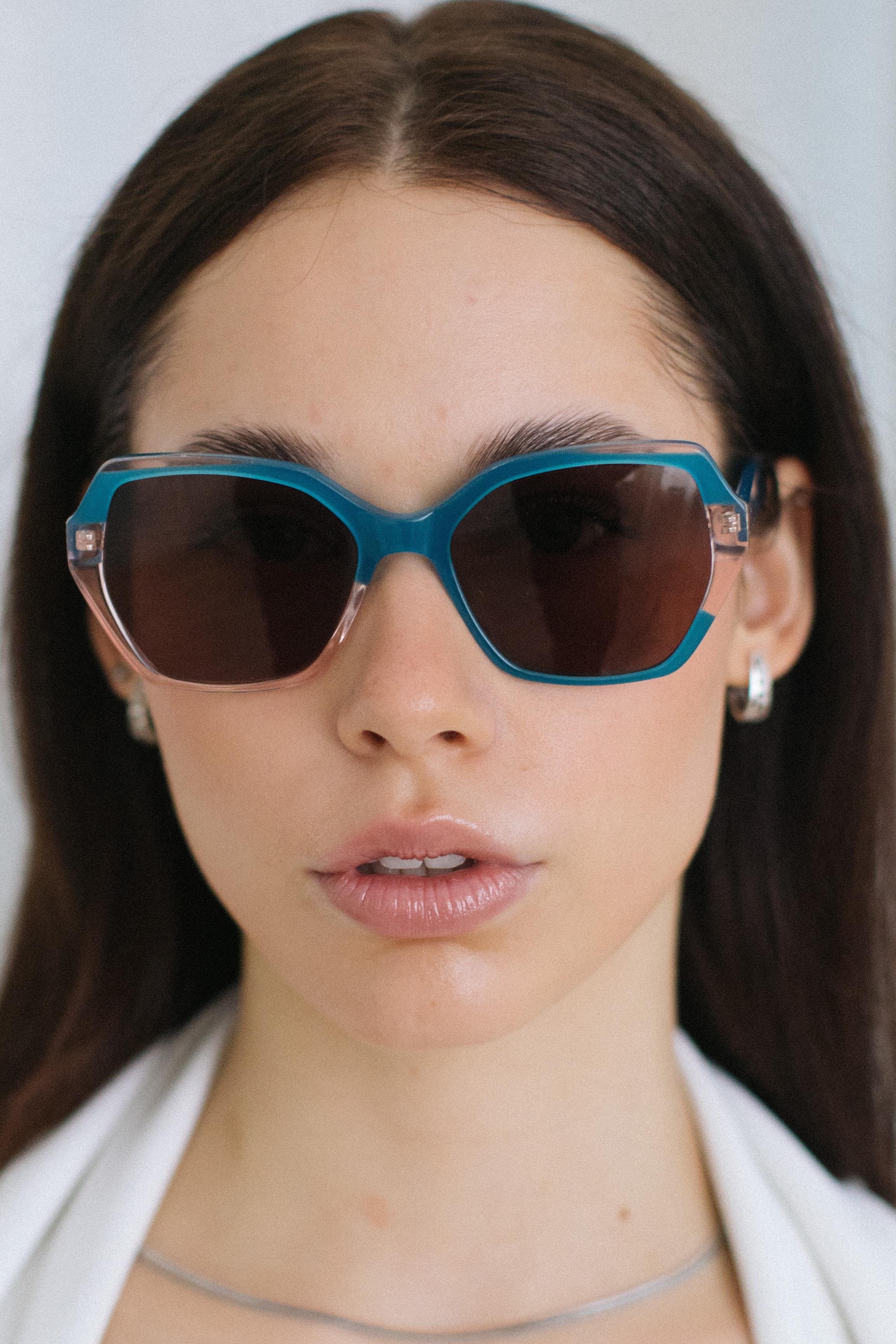 Sonje Blue Brown Güneş Gözlüğü