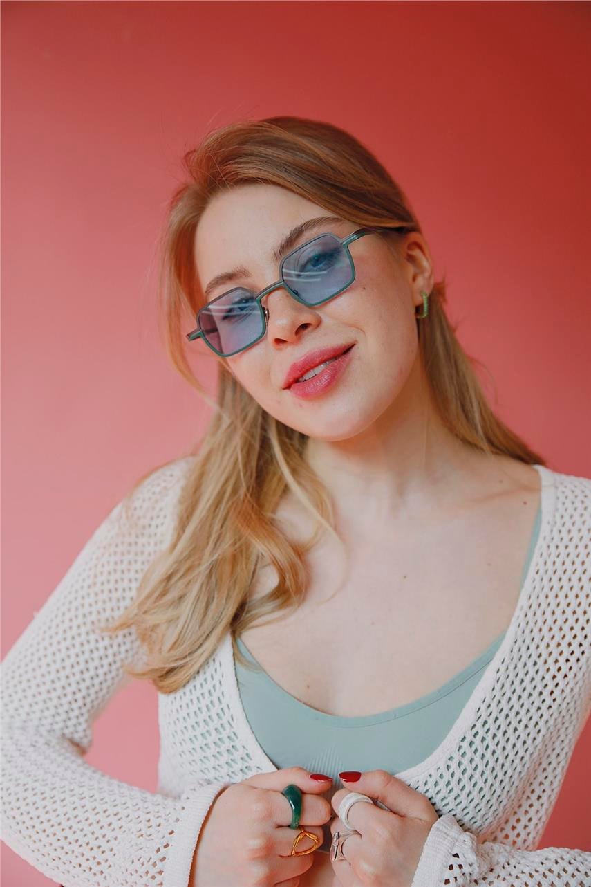 Sophie Green Black Blue Güneş Gözlüğü