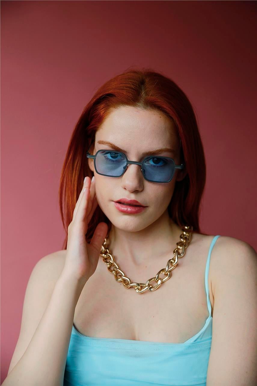 Sophie Grey Blue Güneş Gözlüğü