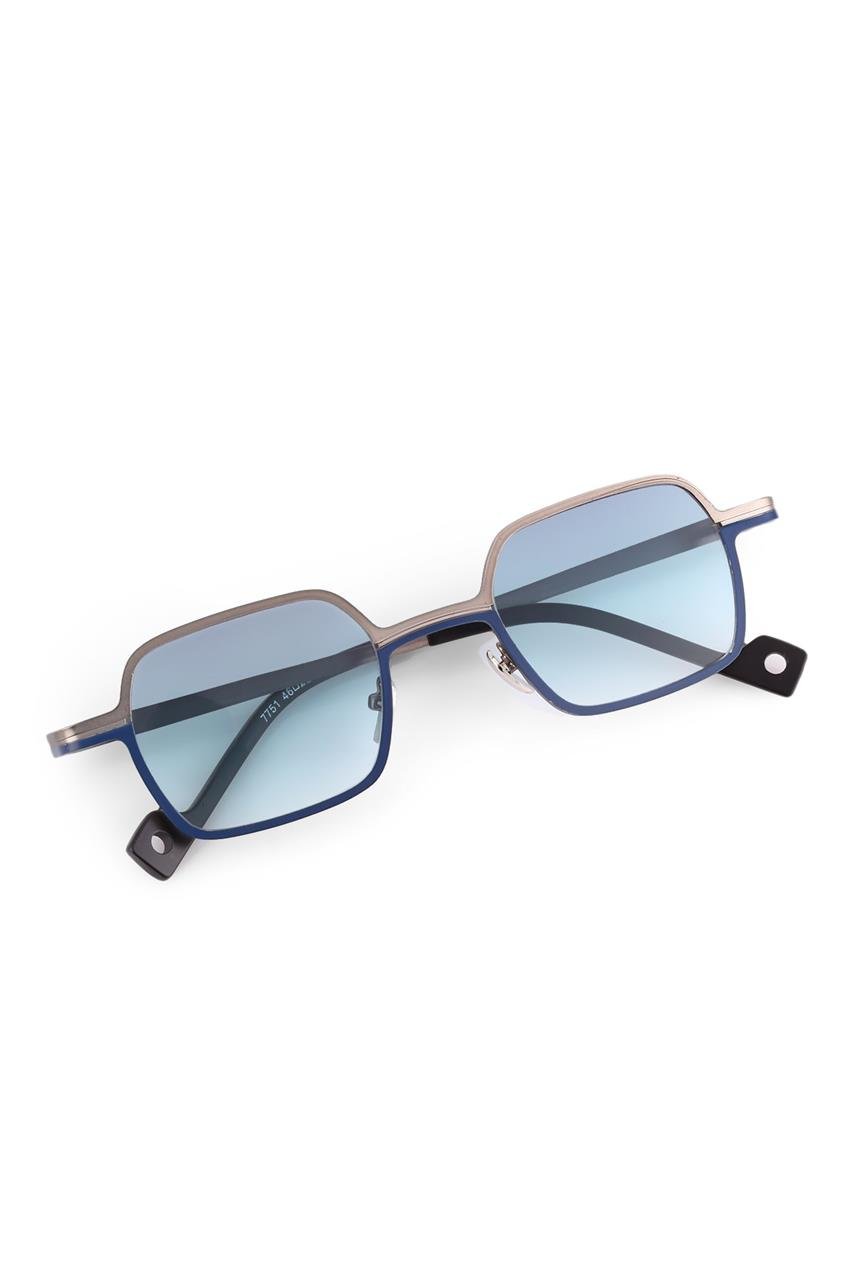 Sophie Grey Navy Green Güneş Gözlüğü