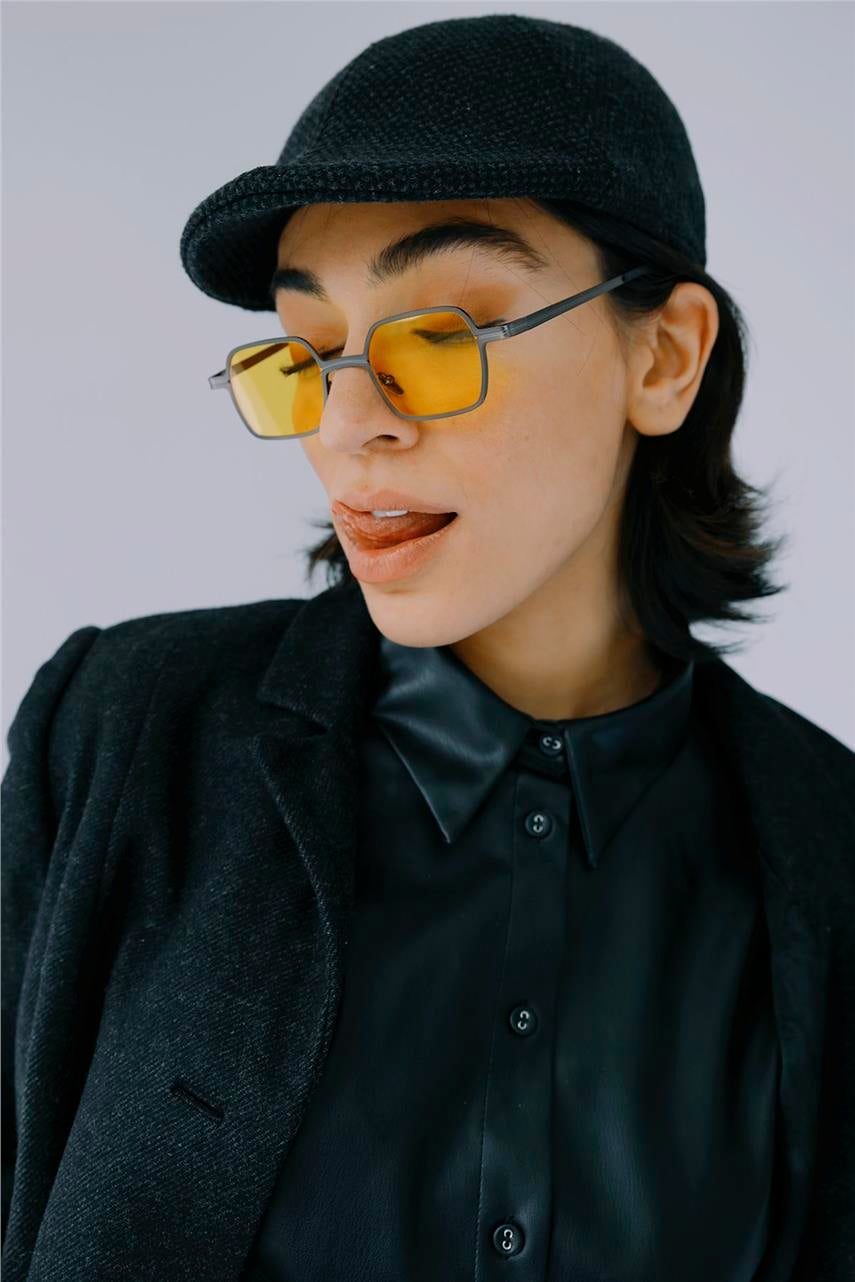 Sophie Grey Orange Güneş Gözlüğü