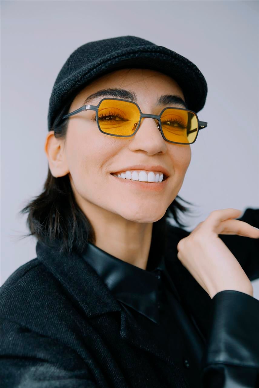 Sophie Grey Orange Güneş Gözlüğü