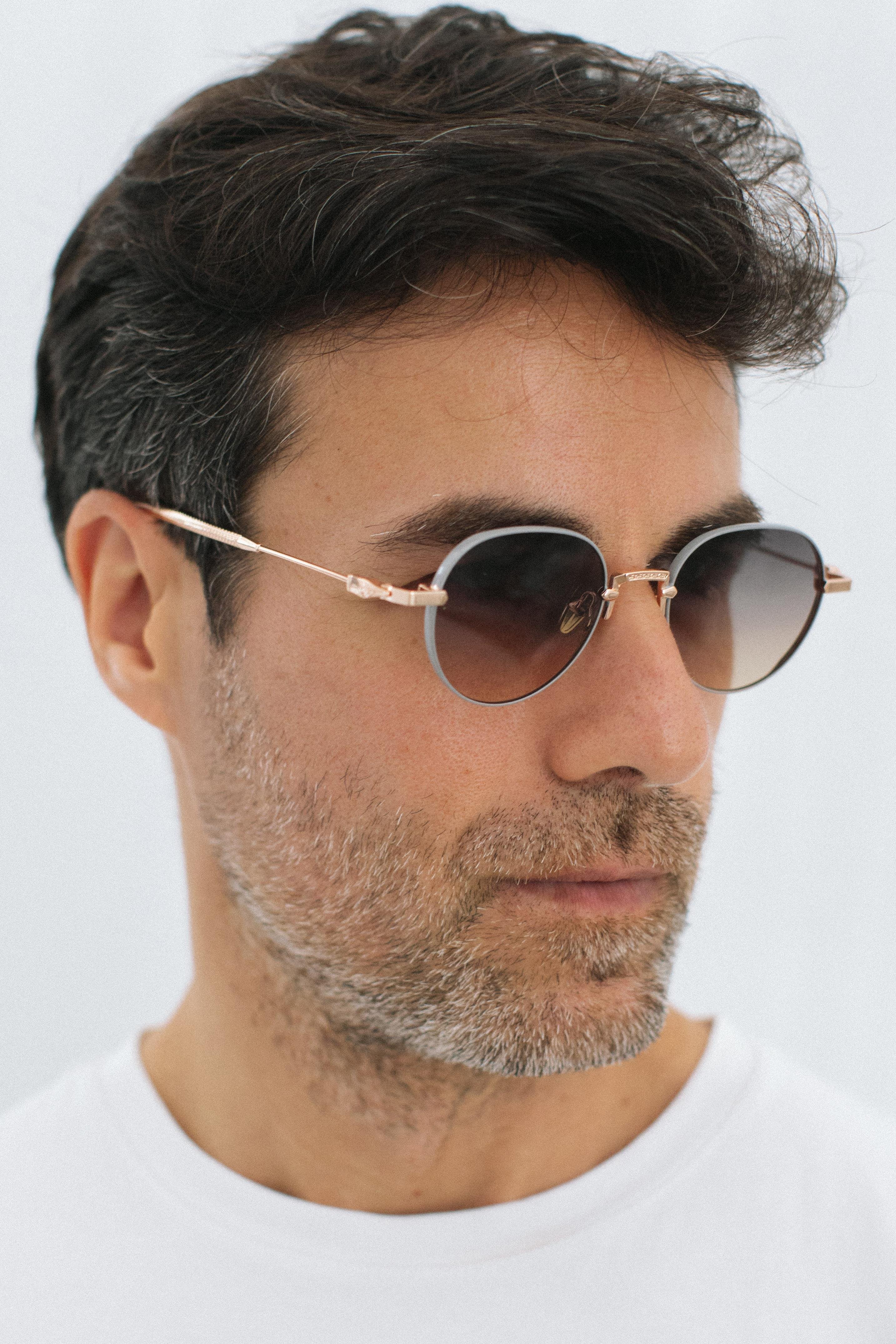 Speki Gold Black Orange Degrade Erkek Güneş Gözlüğü