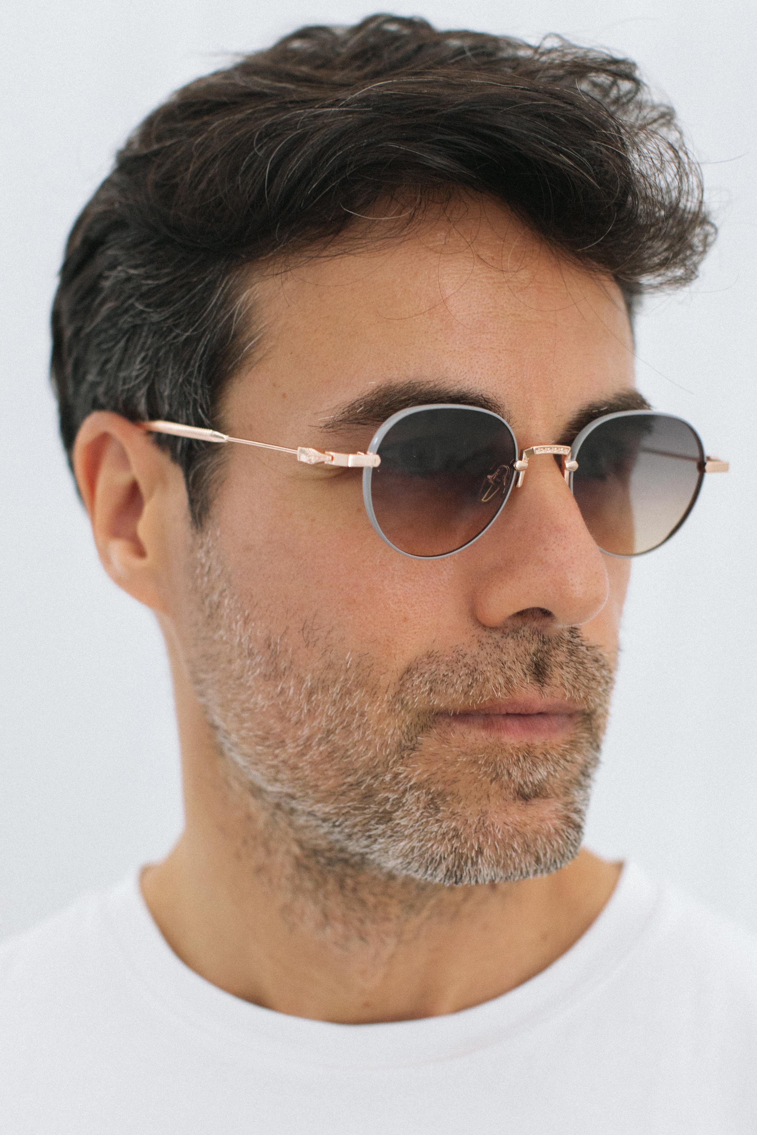 Speki Gold Black Orange Degrade Erkek Güneş Gözlüğü