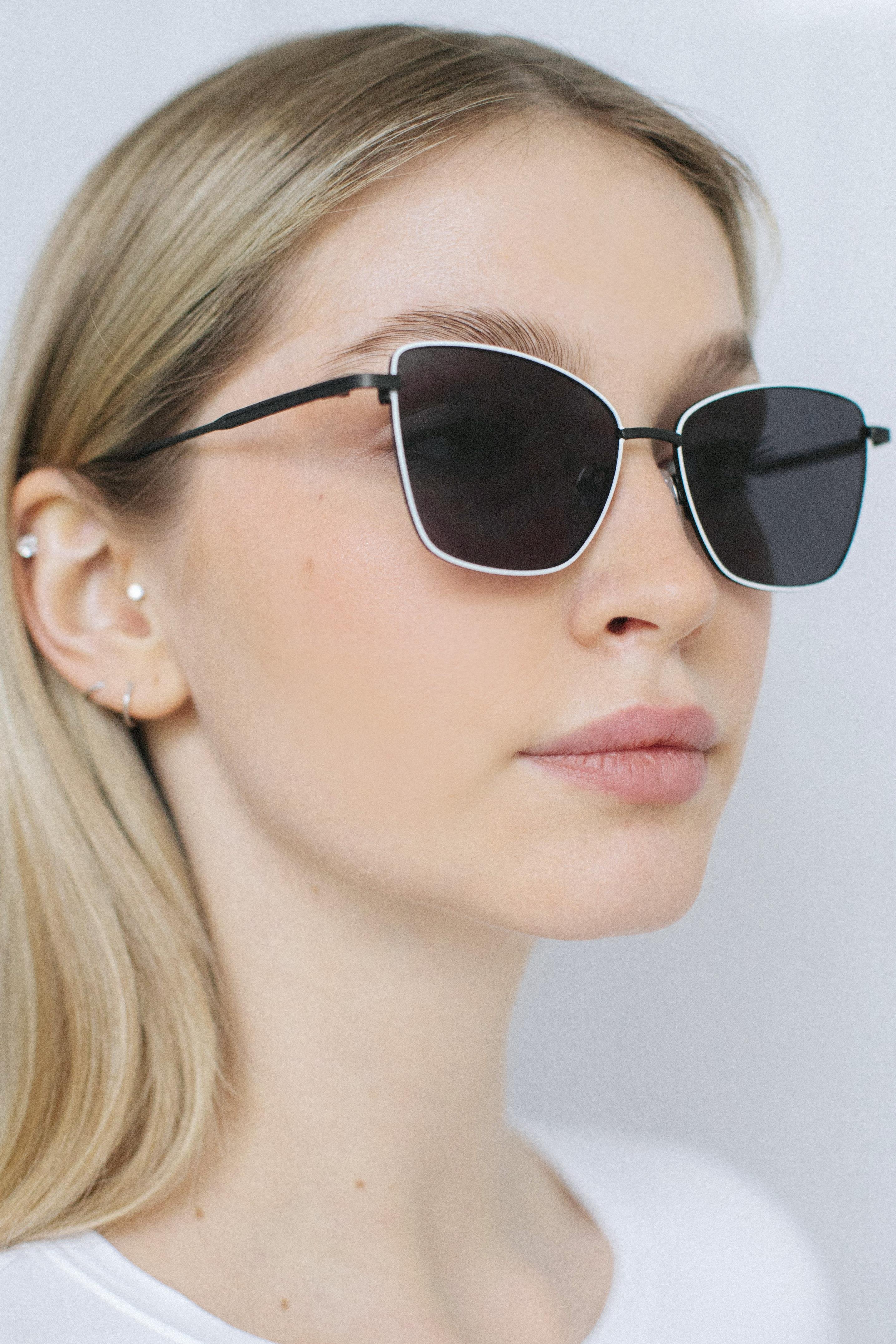 Sumru Black White Black Güneş Gözlüğü