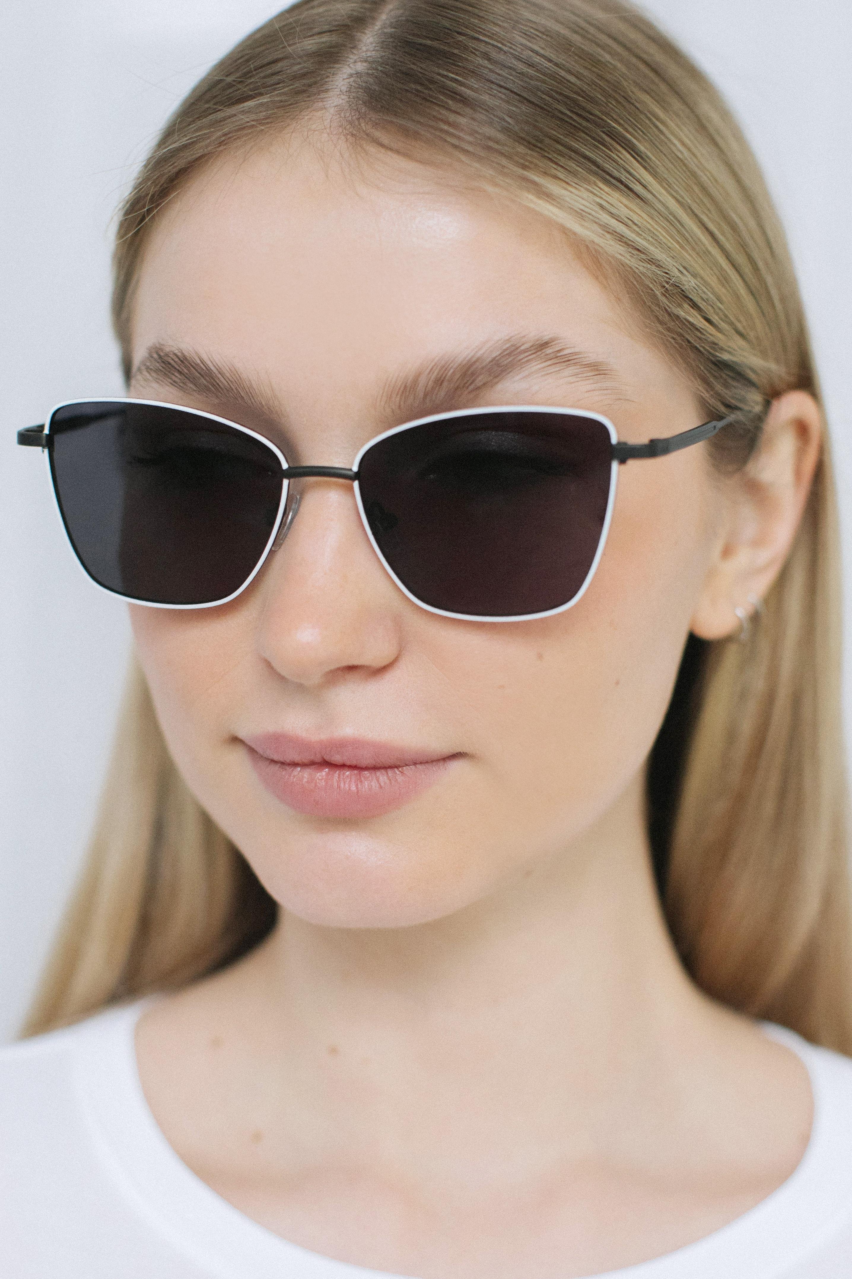 Sumru Black White Black Güneş Gözlüğü