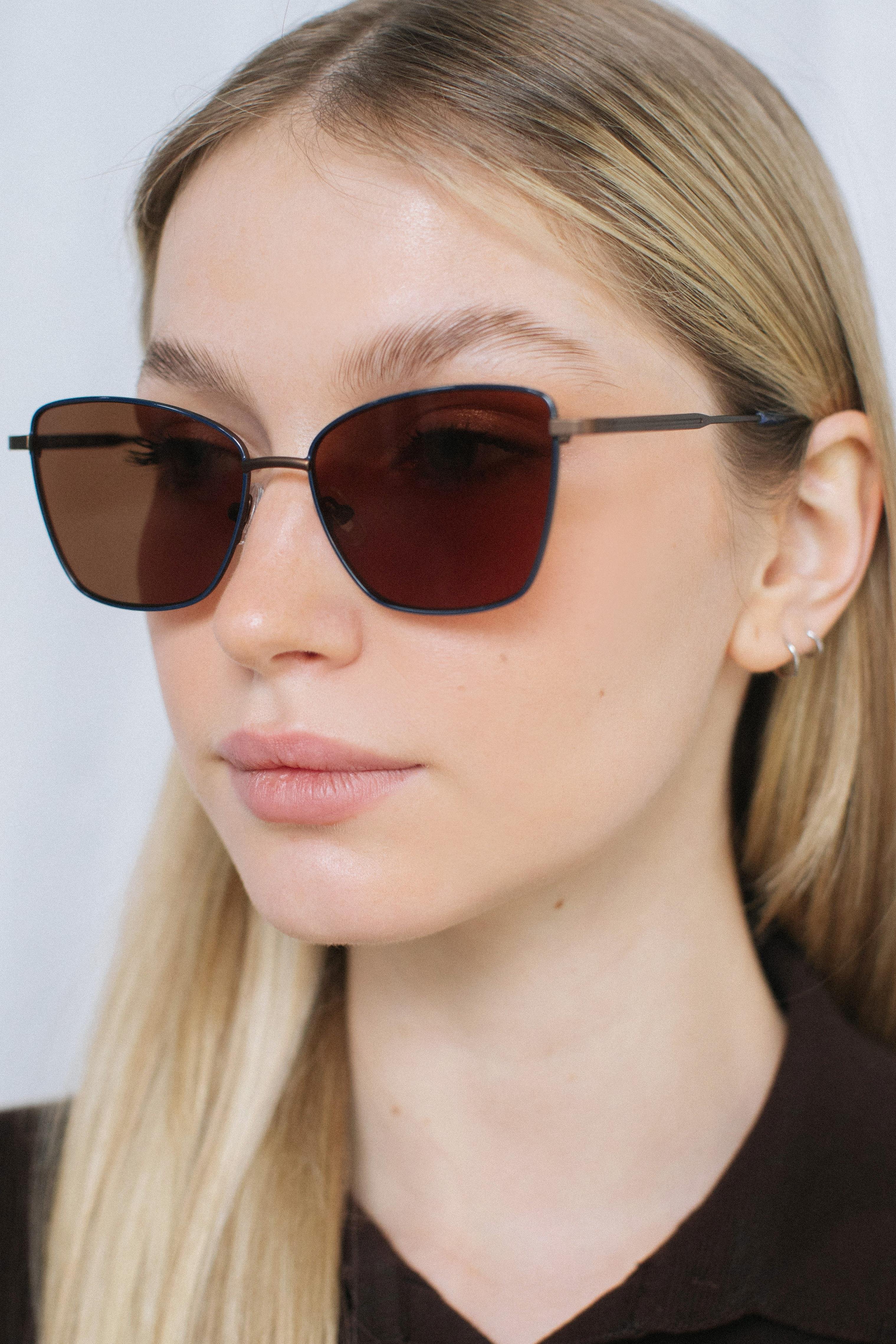 Sumru Bronze Blue Brown Güneş Gözlüğü