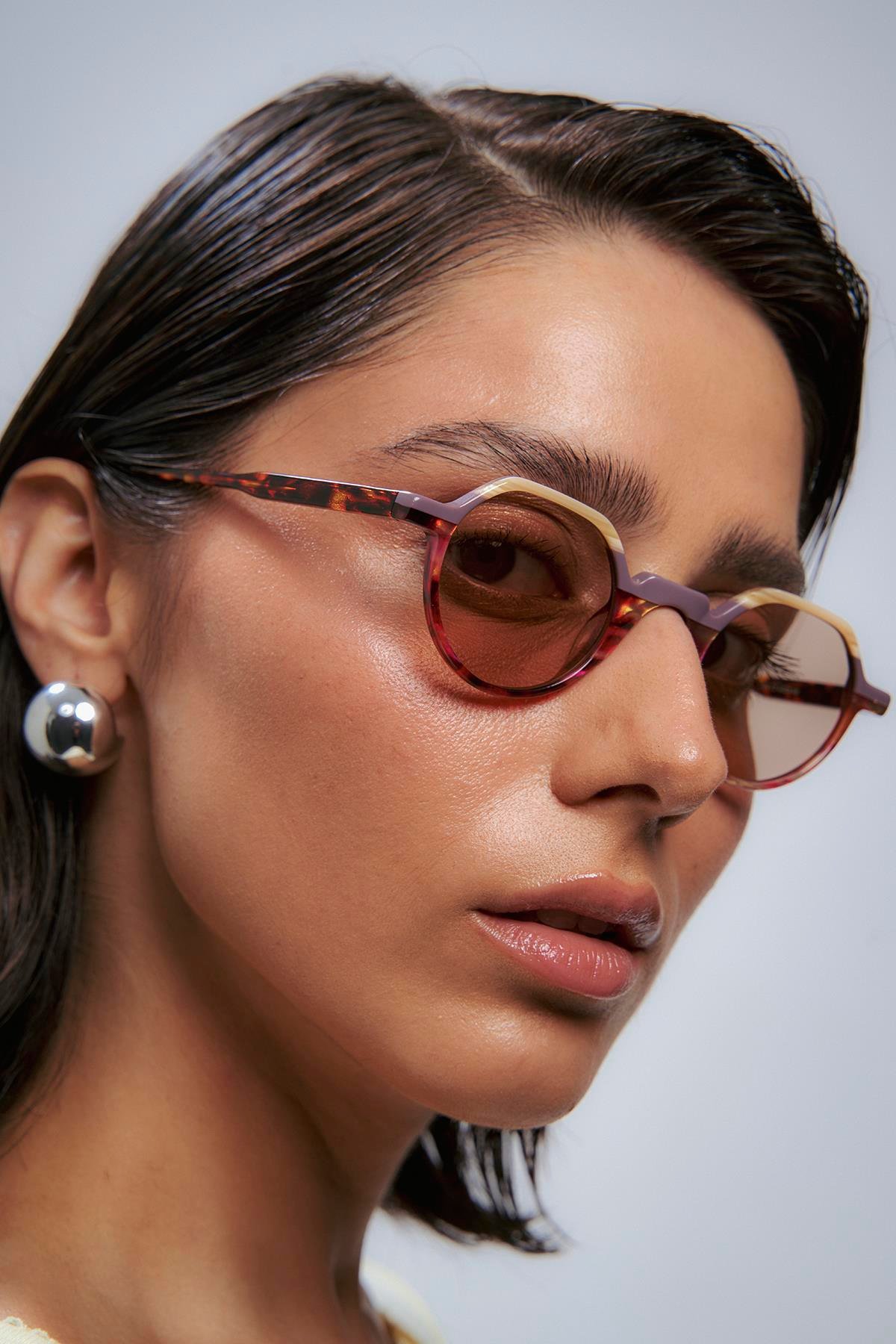 Sylphi Red Multicolor Brown Güneş Gözlüğü