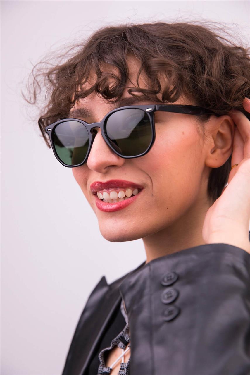 Tamela Black Green Güneş Gözlüğü