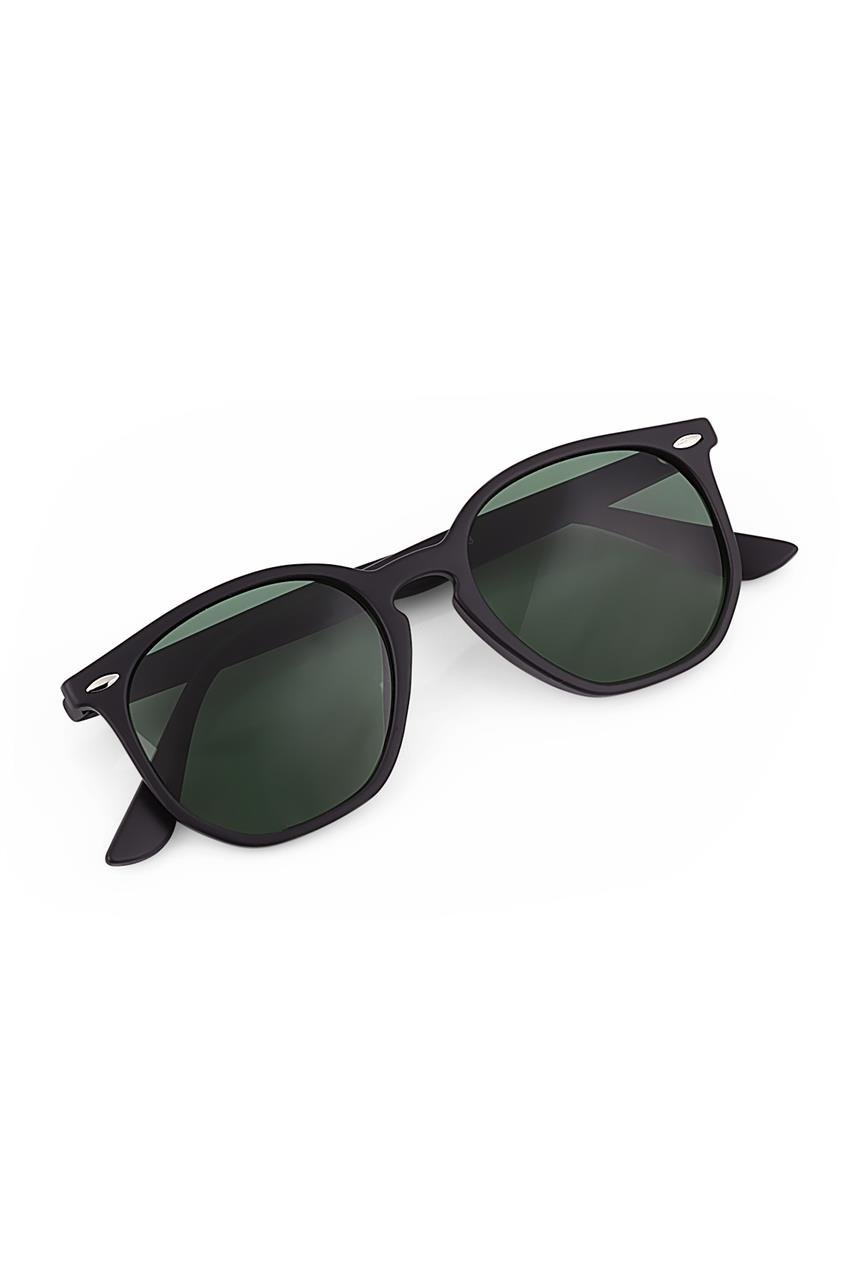 Tamela Matt Black Green E Güneş Gözlüğü
