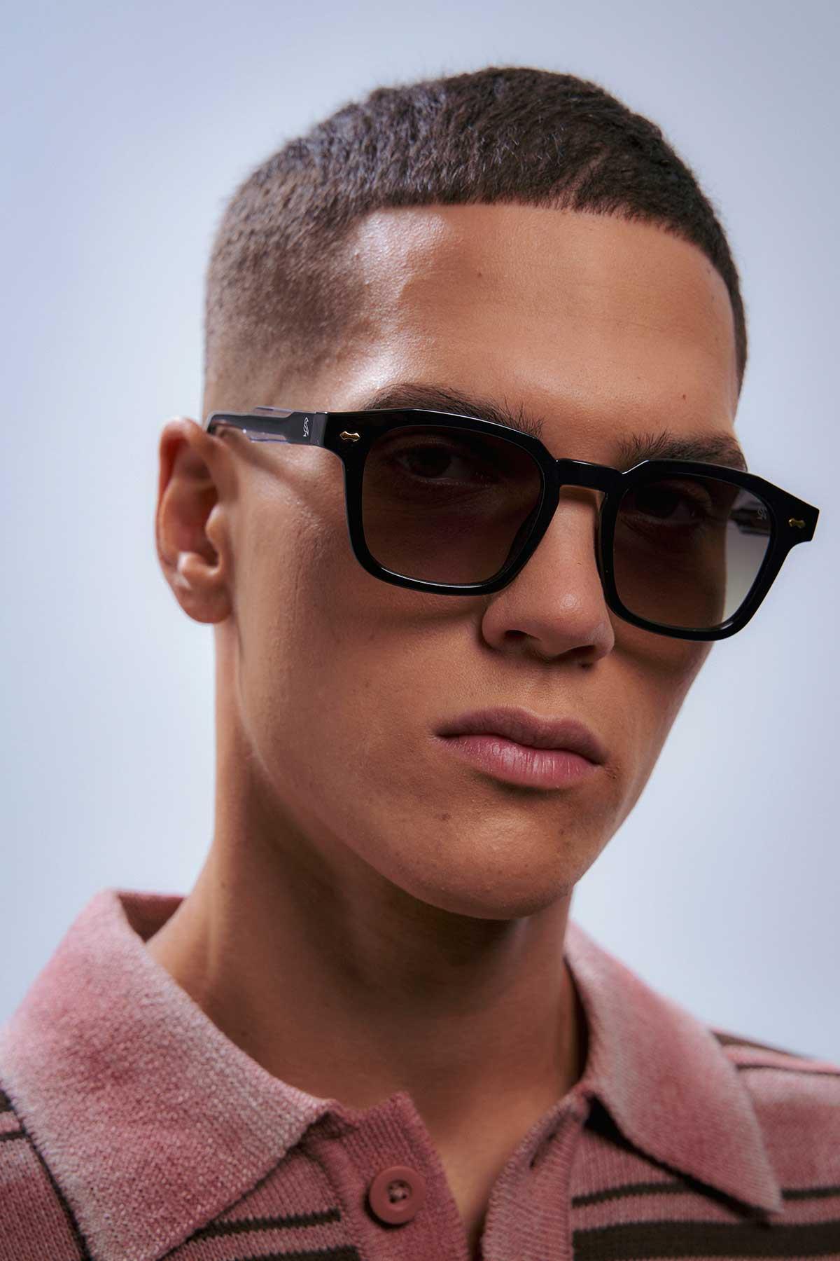 Teun Black Green Degrade Erkek Güneş Gözlüğü