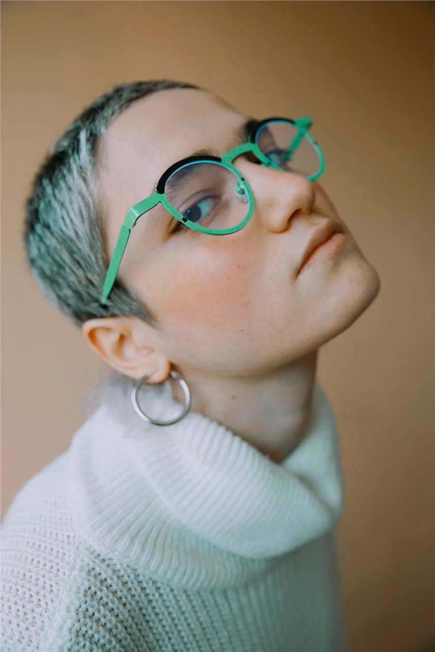 Turbey Green Black Mavi Işık Koruyucu Gözlük