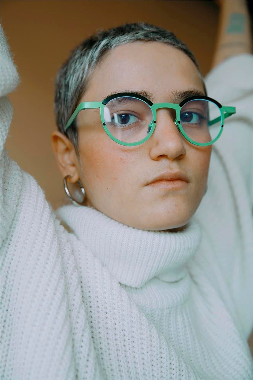 Turbey Green Black Mavi Işık Koruyucu Gözlük