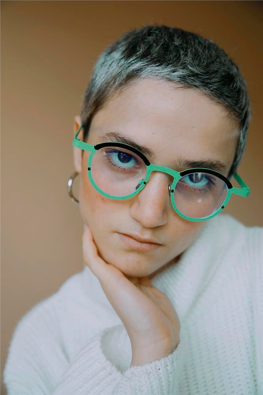 Turbey Green Black Mavi Işık Koruyucu Gözlük