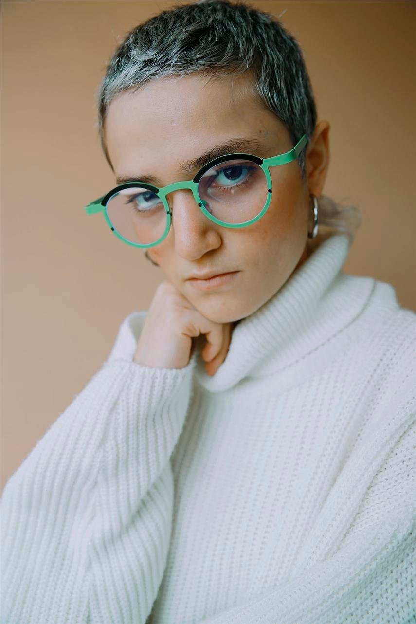 Turbey Green Black Mavi Işık Koruyucu Gözlük