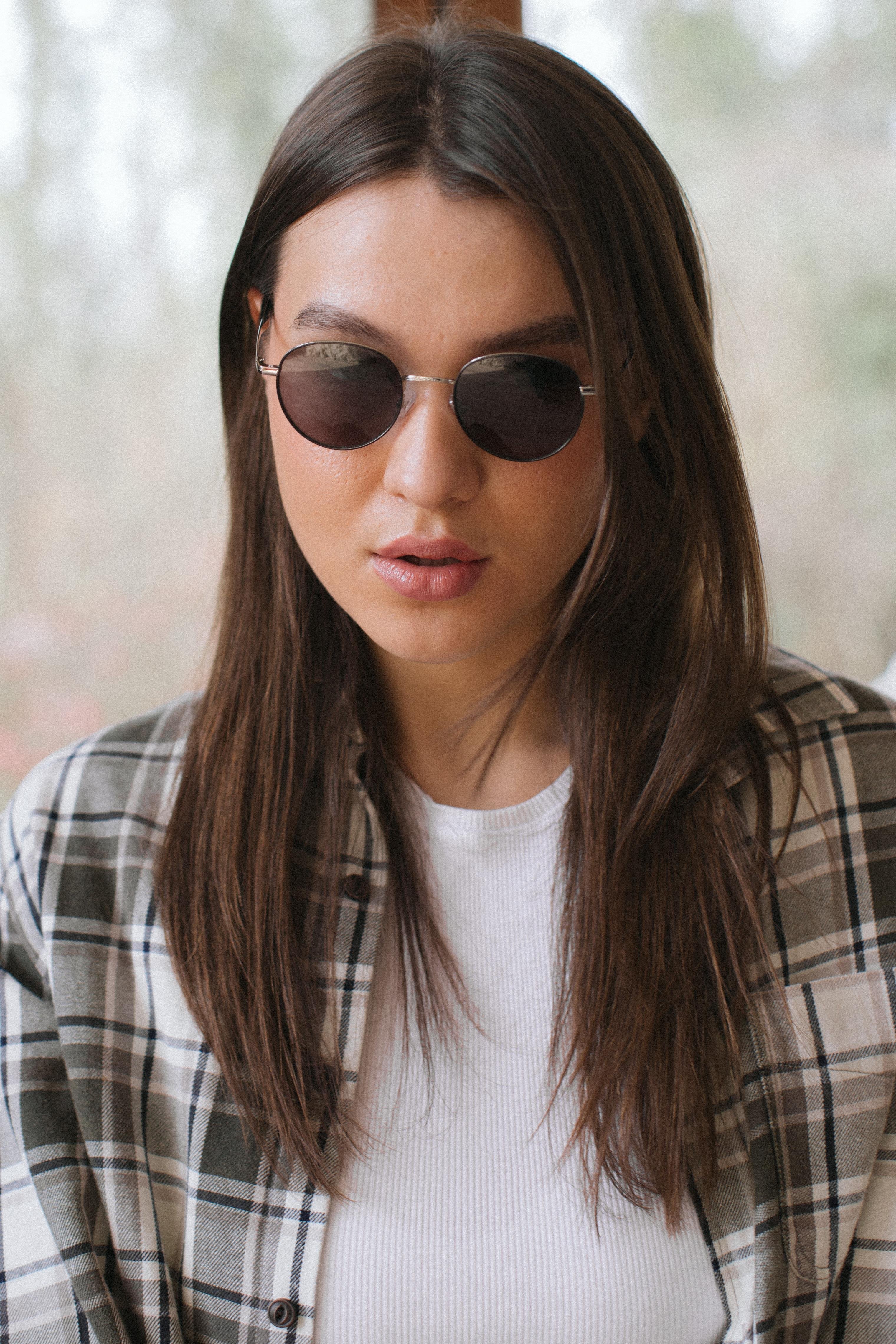 Üveyik Silver Black Güneş Gözlüğü