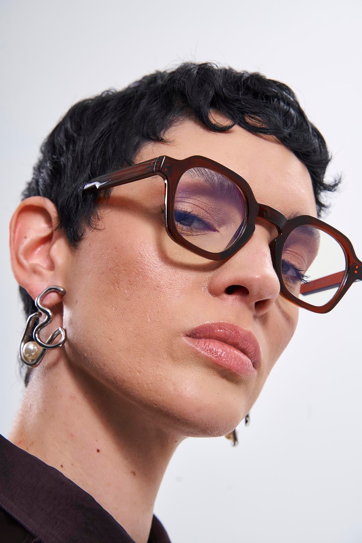 Valeno Brown Mavi Işık Koruyucu Gözlük